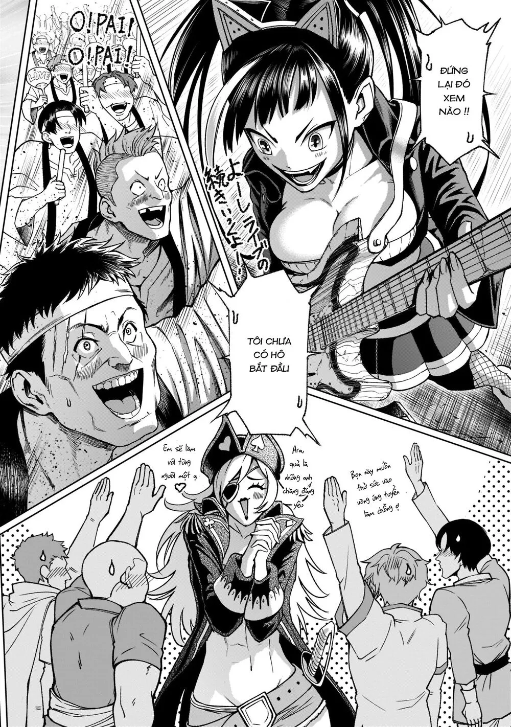 HentaiVN.net - Ảnh 34 - Đấu trường Hoa hồng [Rosengarten Saga; Rozengaten Saga; Rosen Garten Saga] - Chap 22: Hỗn loạn ～Weirdo-Fest～