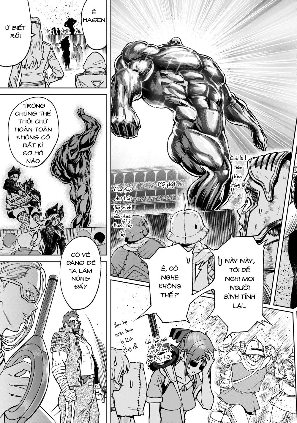 HentaiVN.net - Ảnh 35 - Đấu trường Hoa hồng [Rosengarten Saga; Rozengaten Saga; Rosen Garten Saga] - Chap 22: Hỗn loạn ～Weirdo-Fest～