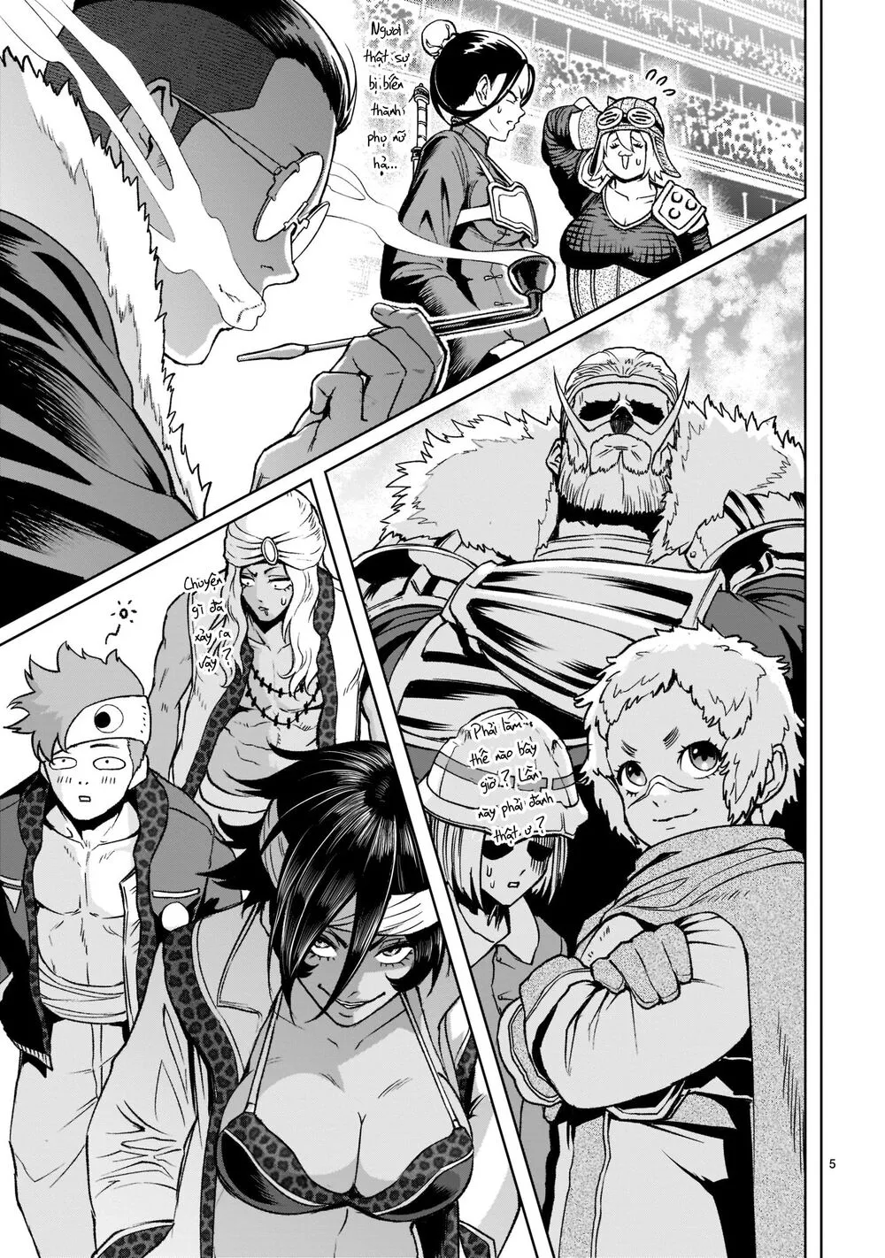 HentaiVN.net - Ảnh 5 - Đấu trường Hoa hồng [Rosengarten Saga; Rozengaten Saga; Rosen Garten Saga] - Chap 22: Hỗn loạn ～Weirdo-Fest～
