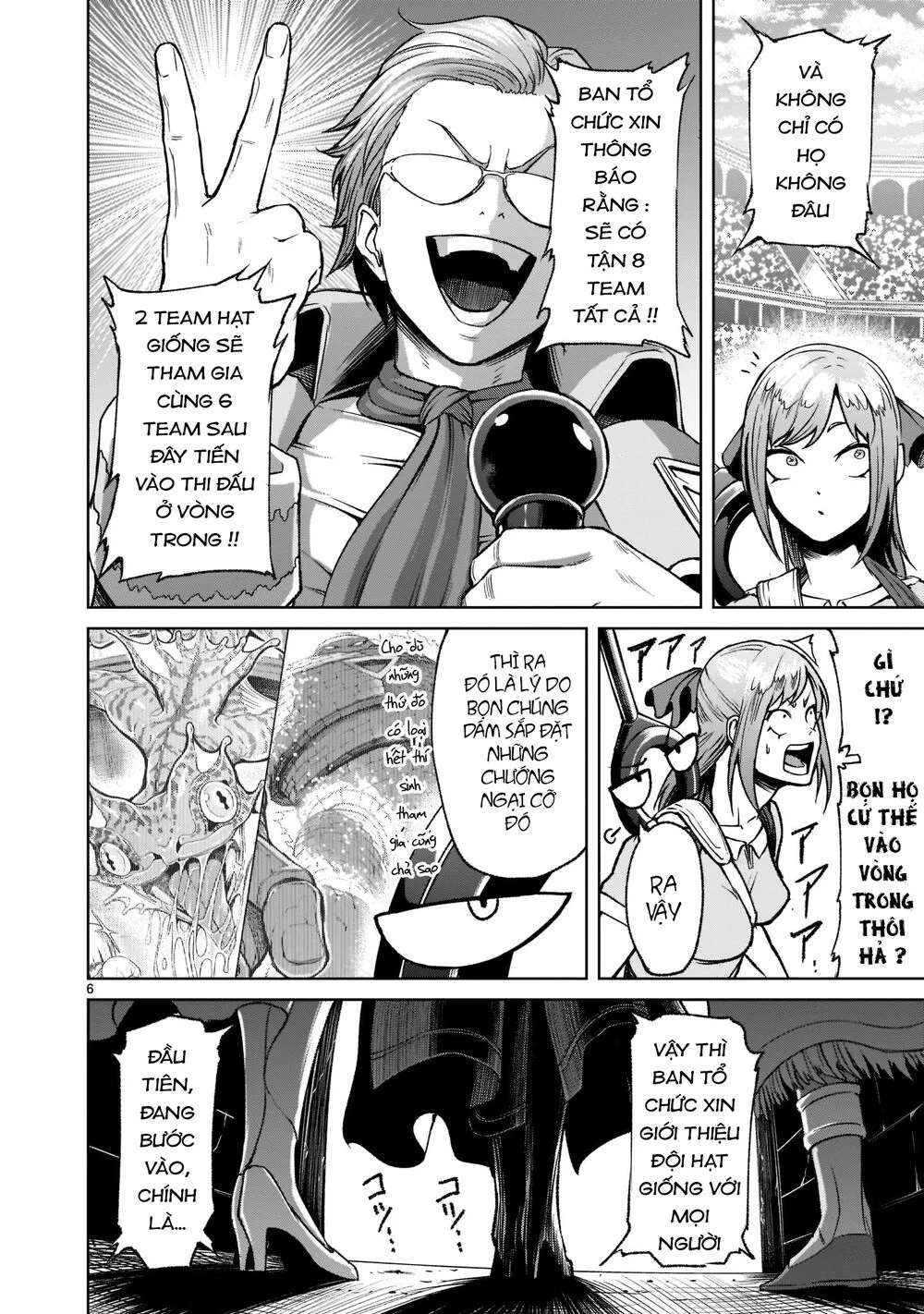 HentaiVN.net - Ảnh 6 - Đấu trường Hoa hồng [Rosengarten Saga; Rozengaten Saga; Rosen Garten Saga] - Chap 22: Hỗn loạn ～Weirdo-Fest～
