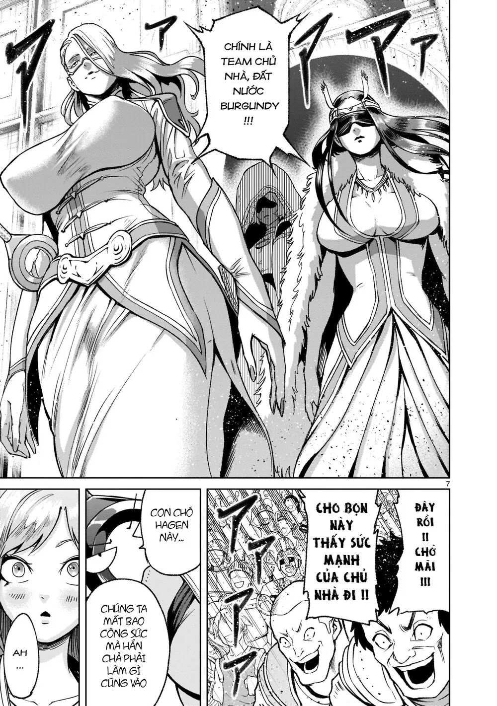 HentaiVN.net - Ảnh 7 - Đấu trường Hoa hồng [Rosengarten Saga; Rozengaten Saga; Rosen Garten Saga] - Chap 22: Hỗn loạn ～Weirdo-Fest～