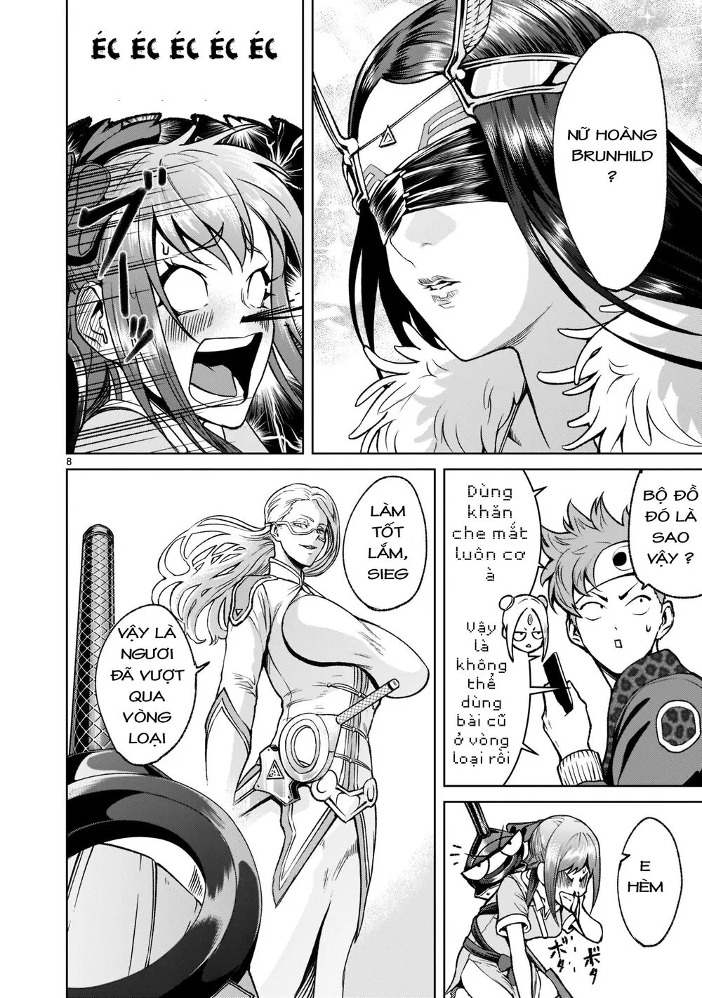 HentaiVN.net - Ảnh 8 - Đấu trường Hoa hồng [Rosengarten Saga; Rozengaten Saga; Rosen Garten Saga] - Chap 22: Hỗn loạn ～Weirdo-Fest～