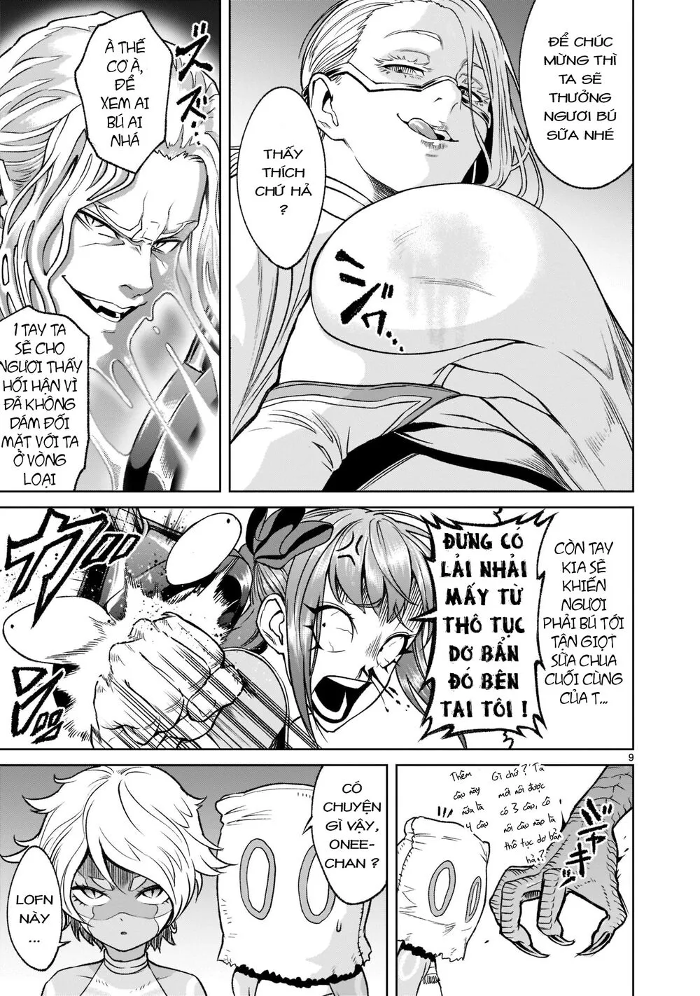 HentaiVN.net - Ảnh 9 - Đấu trường Hoa hồng [Rosengarten Saga; Rozengaten Saga; Rosen Garten Saga] - Chap 22: Hỗn loạn ～Weirdo-Fest～