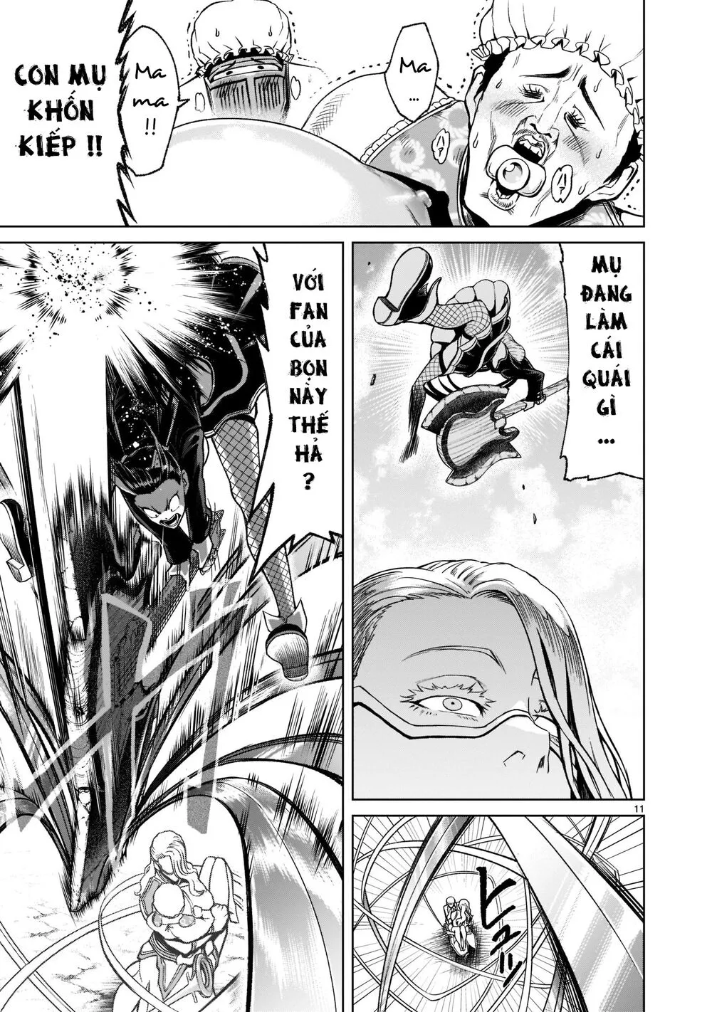 HentaiVN.net - Ảnh 11 - Đấu trường Hoa hồng [Rosengarten Saga; Rozengaten Saga; Rosen Garten Saga] - Chap 23: Cận chiến～Muskel～