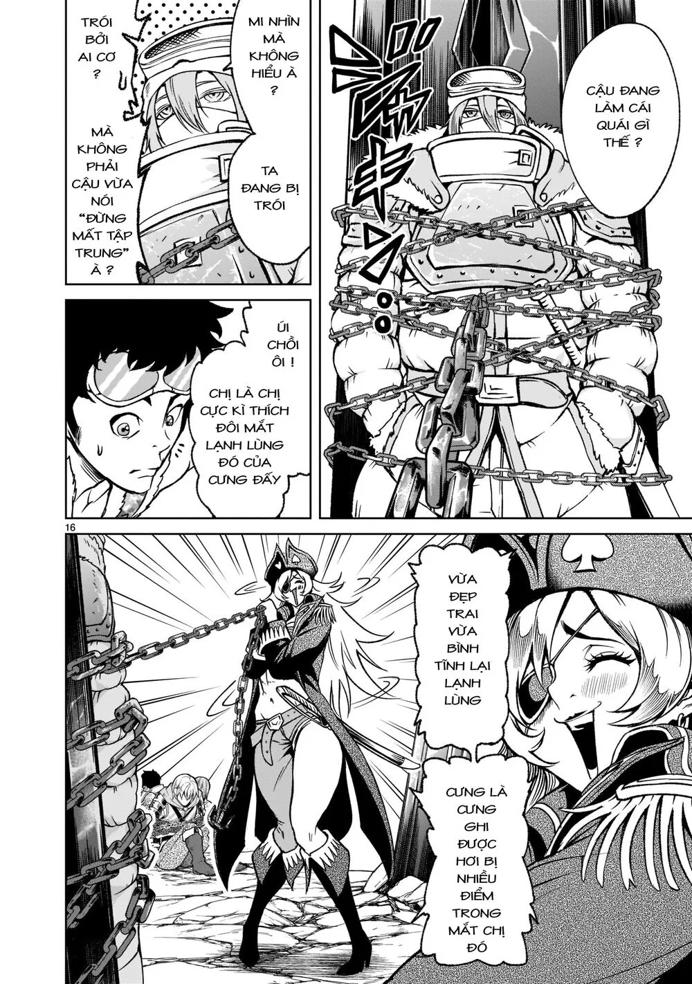 HentaiVN.net - Ảnh 16 - Đấu trường Hoa hồng [Rosengarten Saga; Rozengaten Saga; Rosen Garten Saga] - Chap 23: Cận chiến～Muskel～