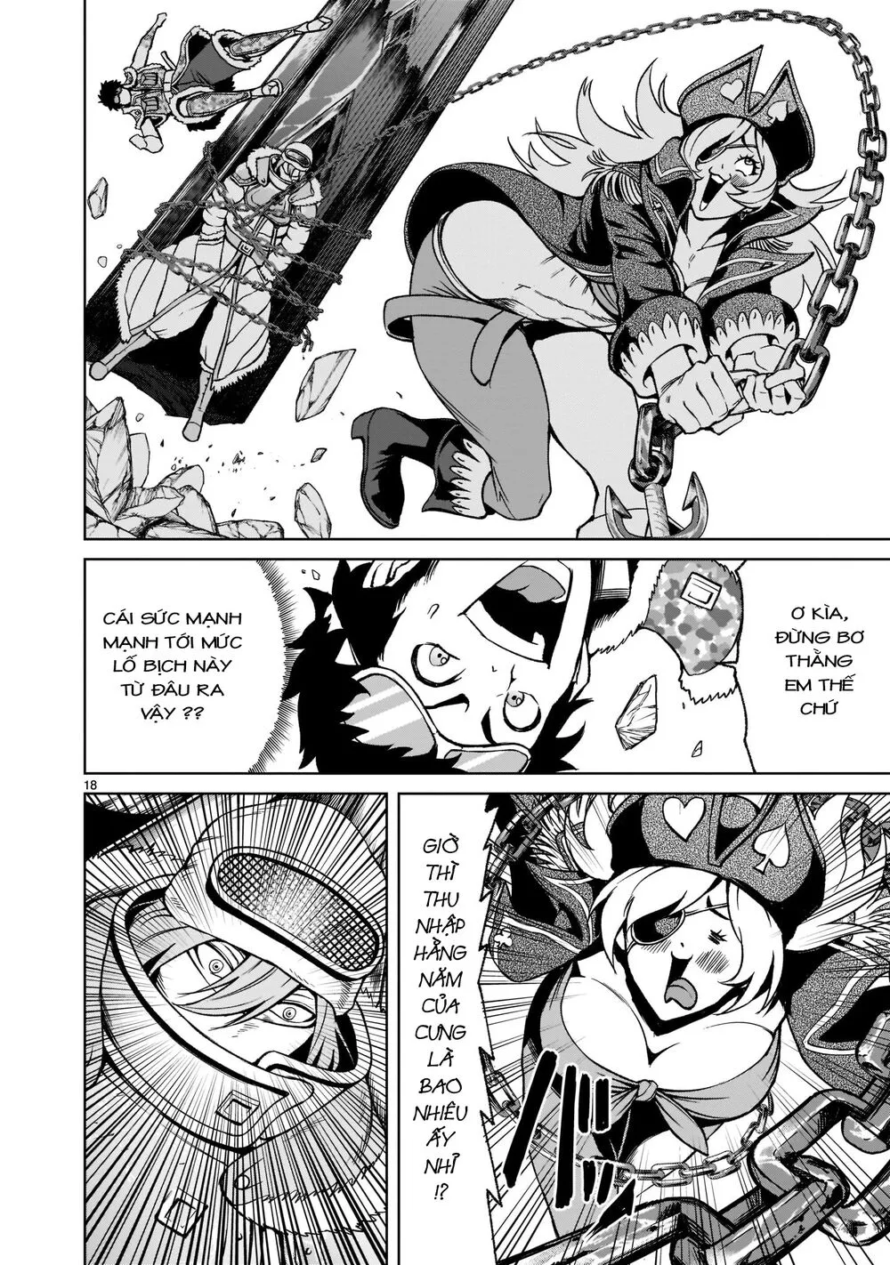 HentaiVN.net - Ảnh 18 - Đấu trường Hoa hồng [Rosengarten Saga; Rozengaten Saga; Rosen Garten Saga] - Chap 23: Cận chiến～Muskel～