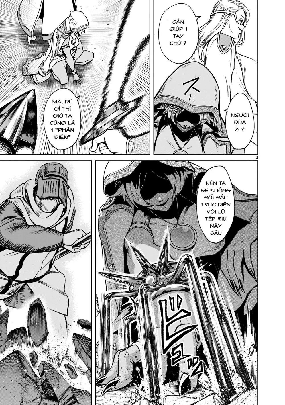 HentaiVN.net - Ảnh 3 - Đấu trường Hoa hồng [Rosengarten Saga; Rozengaten Saga; Rosen Garten Saga] - Chap 23: Cận chiến～Muskel～