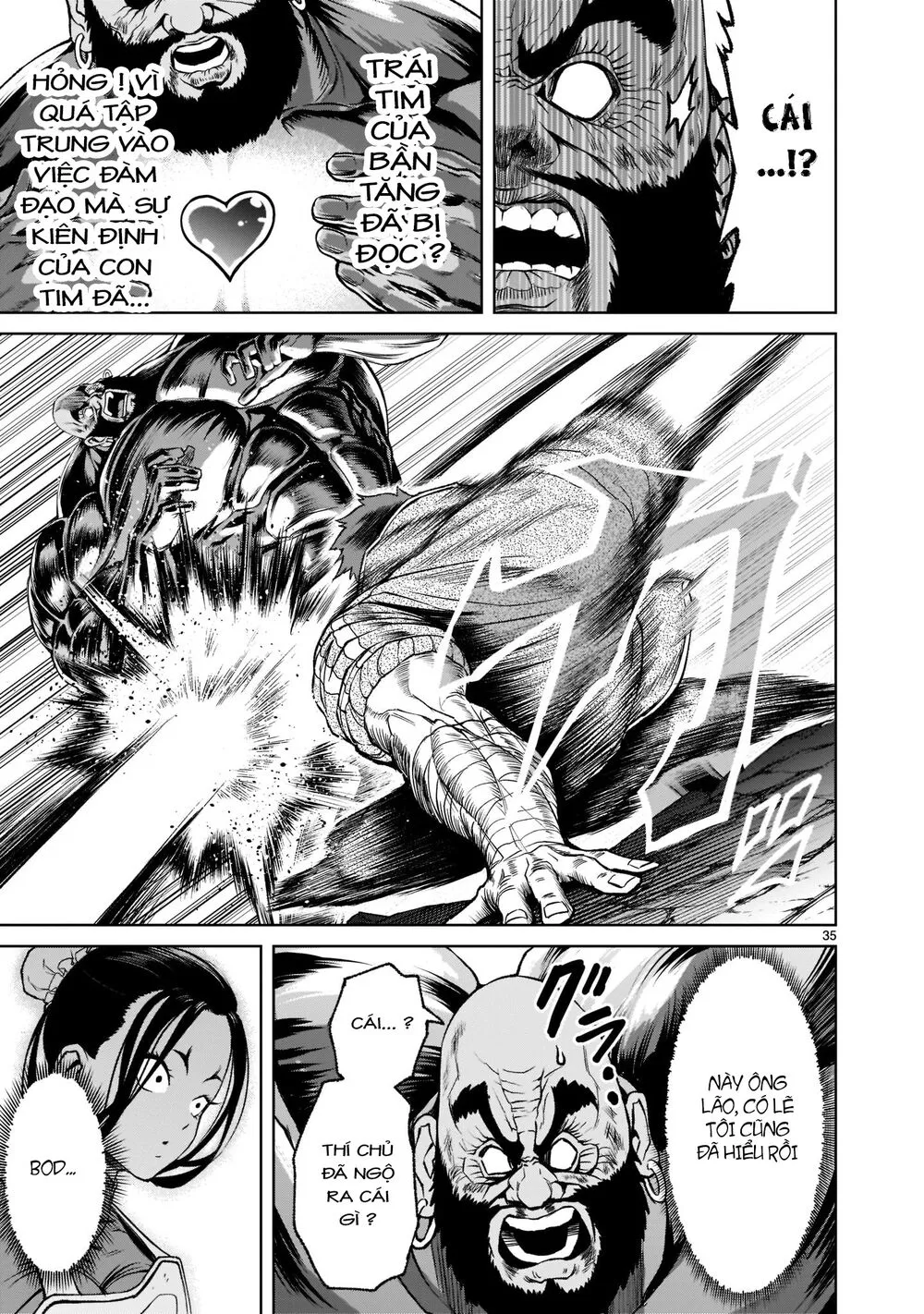 HentaiVN.net - Ảnh 34 - Đấu trường Hoa hồng [Rosengarten Saga; Rozengaten Saga; Rosen Garten Saga] - Chap 23: Cận chiến～Muskel～