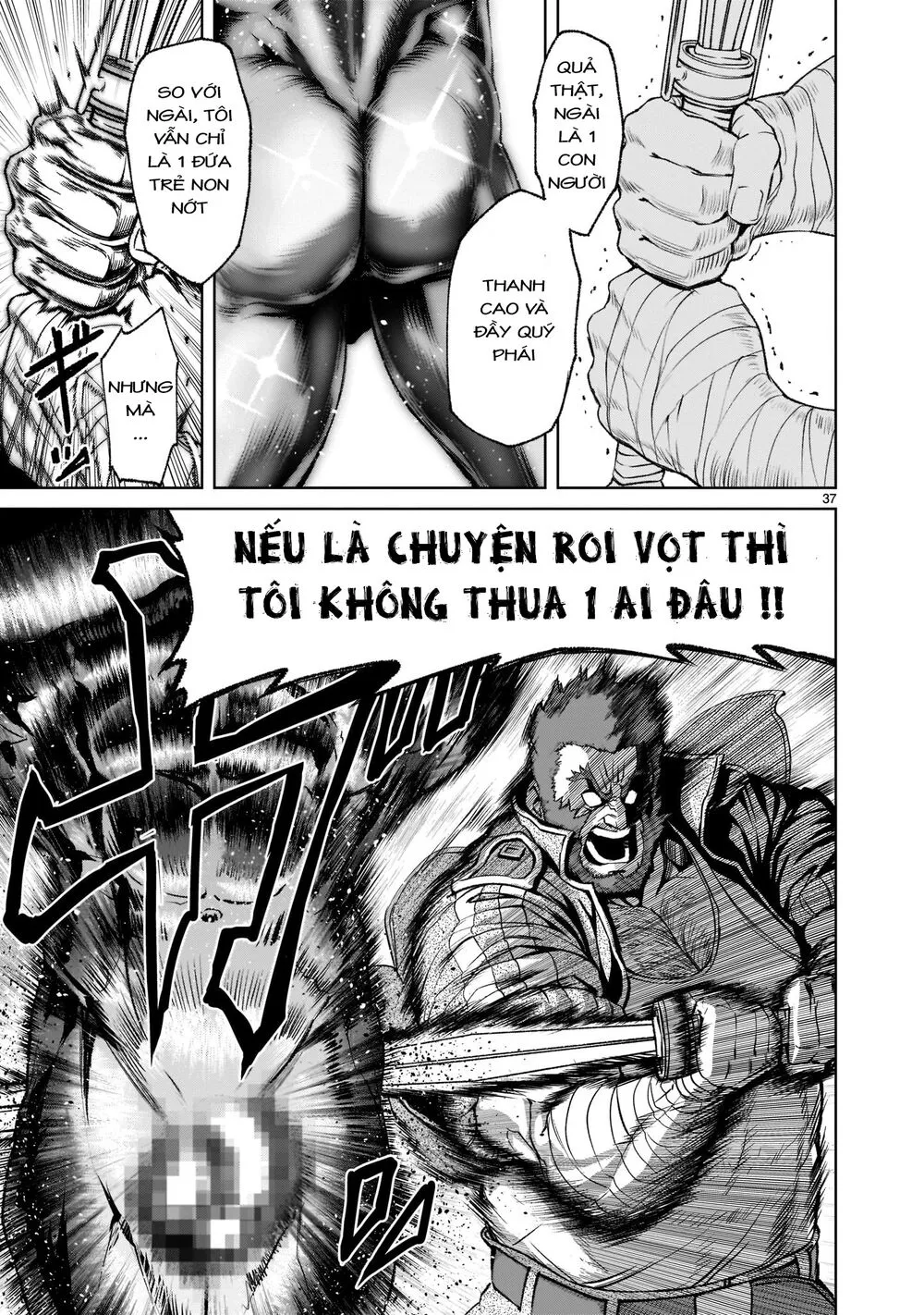 HentaiVN.net - Ảnh 36 - Đấu trường Hoa hồng [Rosengarten Saga; Rozengaten Saga; Rosen Garten Saga] - Chap 23: Cận chiến～Muskel～
