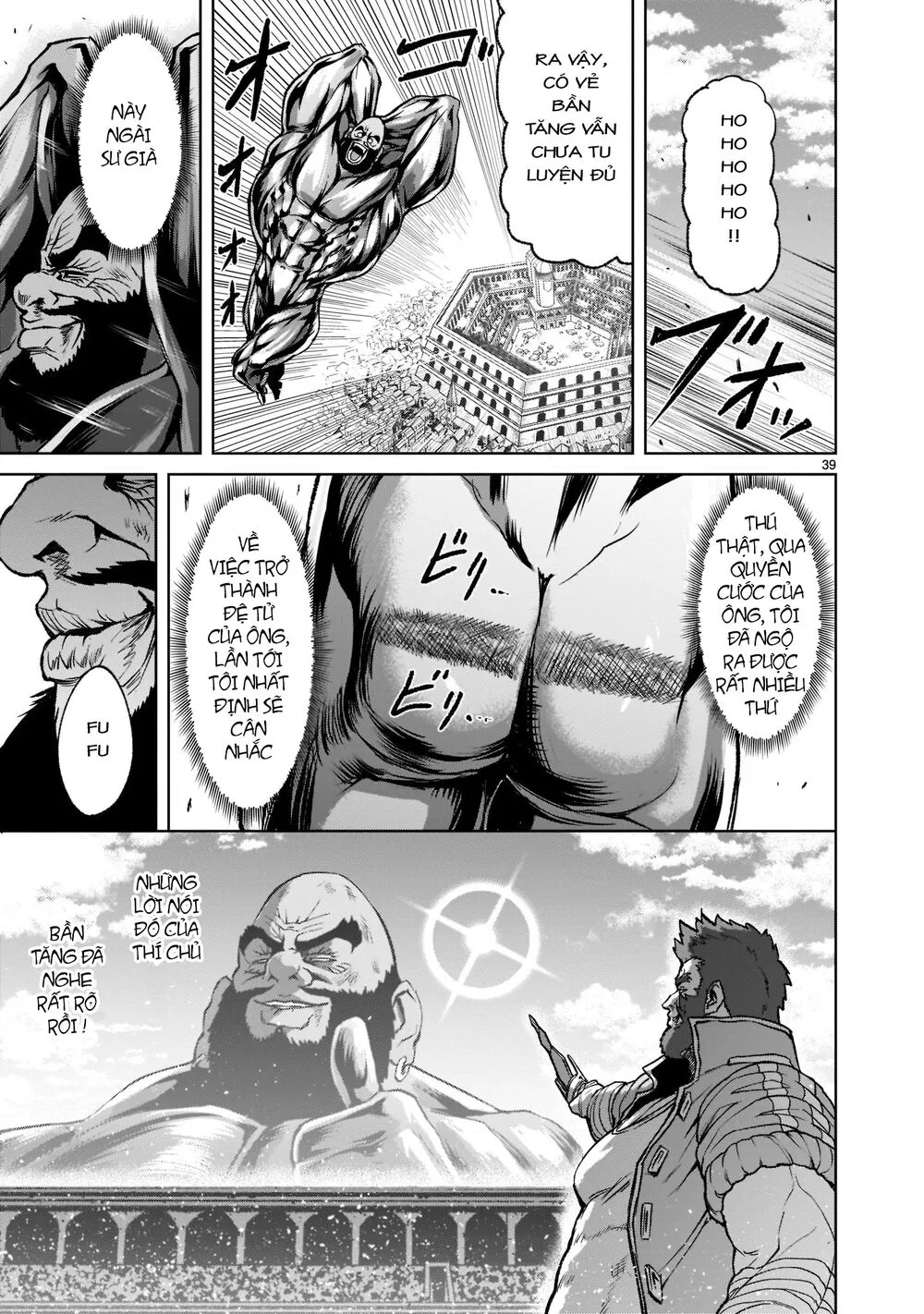 HentaiVN.net - Ảnh 38 - Đấu trường Hoa hồng [Rosengarten Saga; Rozengaten Saga; Rosen Garten Saga] - Chap 23: Cận chiến～Muskel～