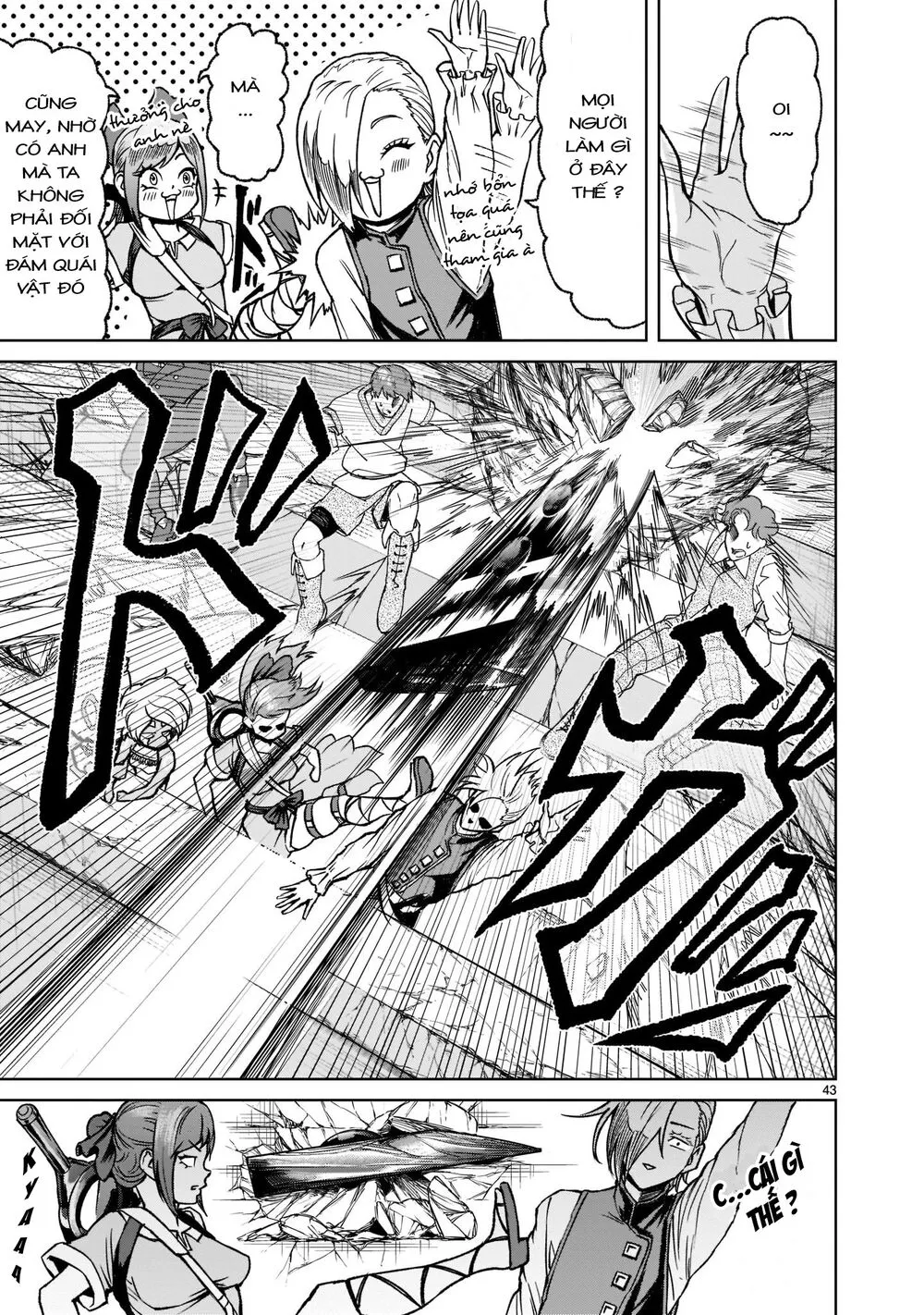 HentaiVN.net - Ảnh 42 - Đấu trường Hoa hồng [Rosengarten Saga; Rozengaten Saga; Rosen Garten Saga] - Chap 23: Cận chiến～Muskel～