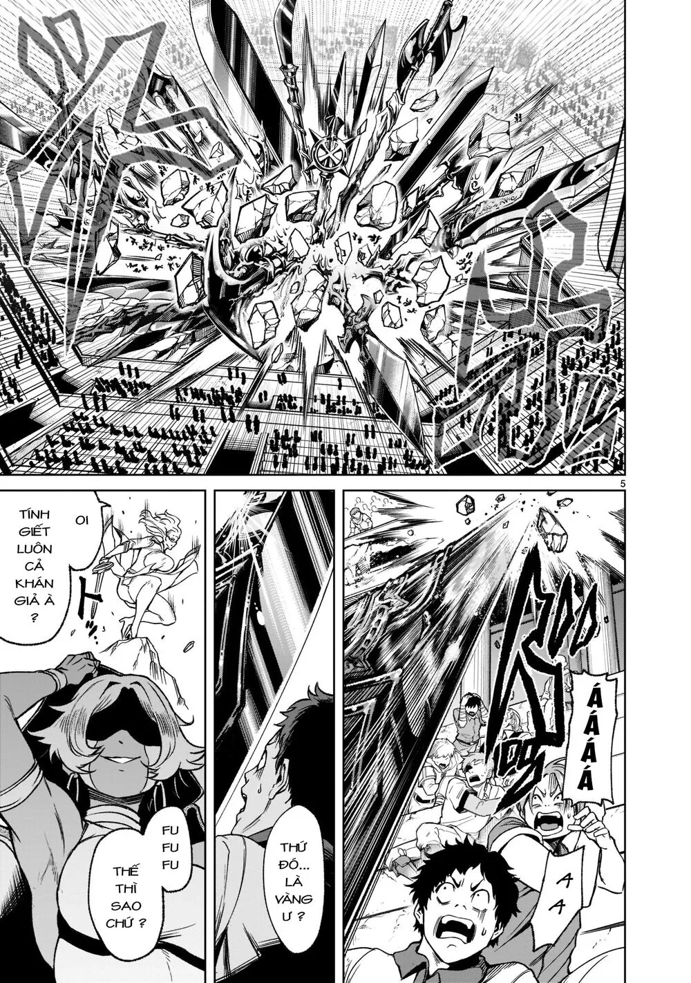 HentaiVN.net - Ảnh 5 - Đấu trường Hoa hồng [Rosengarten Saga; Rozengaten Saga; Rosen Garten Saga] - Chap 23: Cận chiến～Muskel～