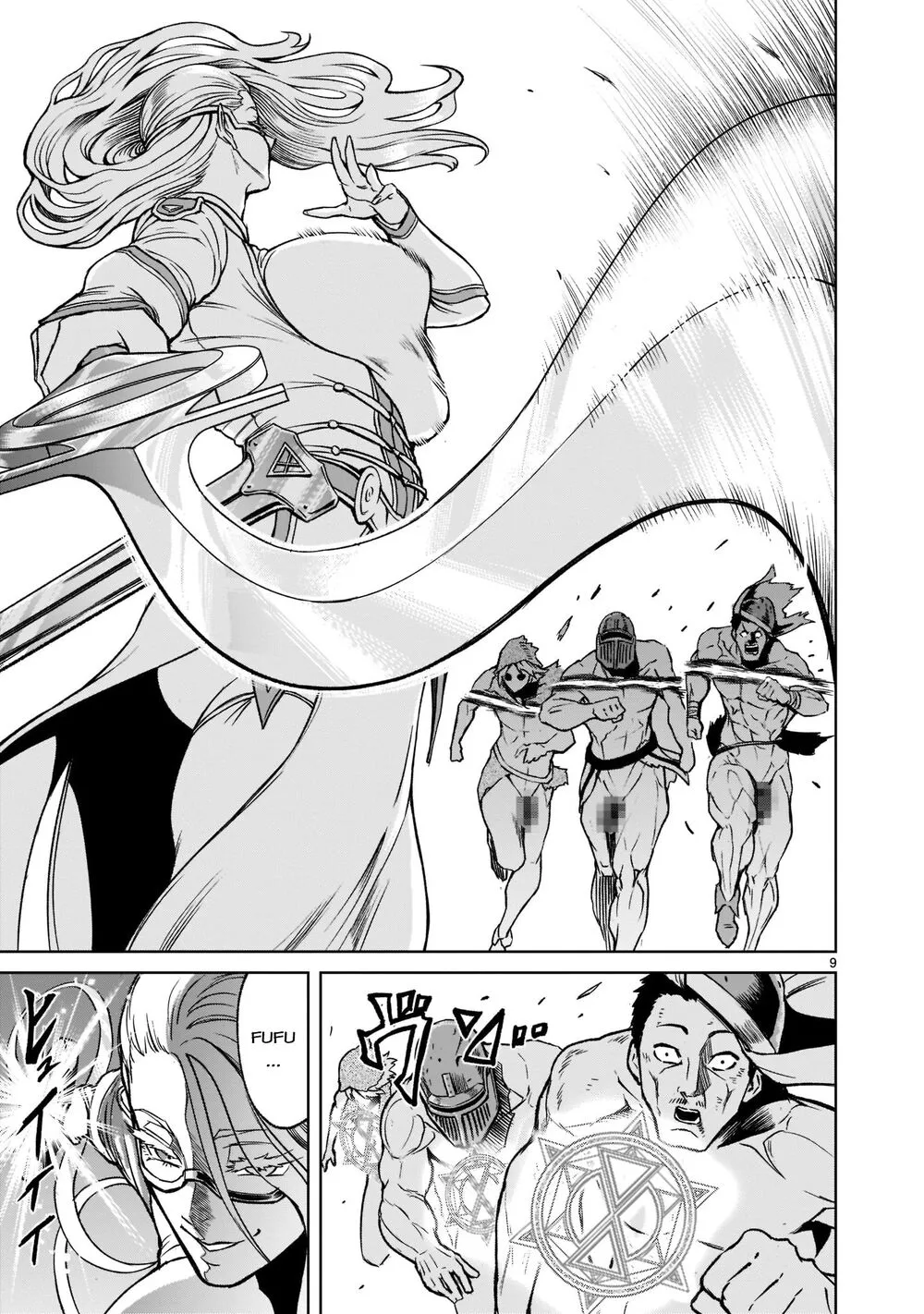 HentaiVN.net - Ảnh 9 - Đấu trường Hoa hồng [Rosengarten Saga; Rozengaten Saga; Rosen Garten Saga] - Chap 23: Cận chiến～Muskel～
