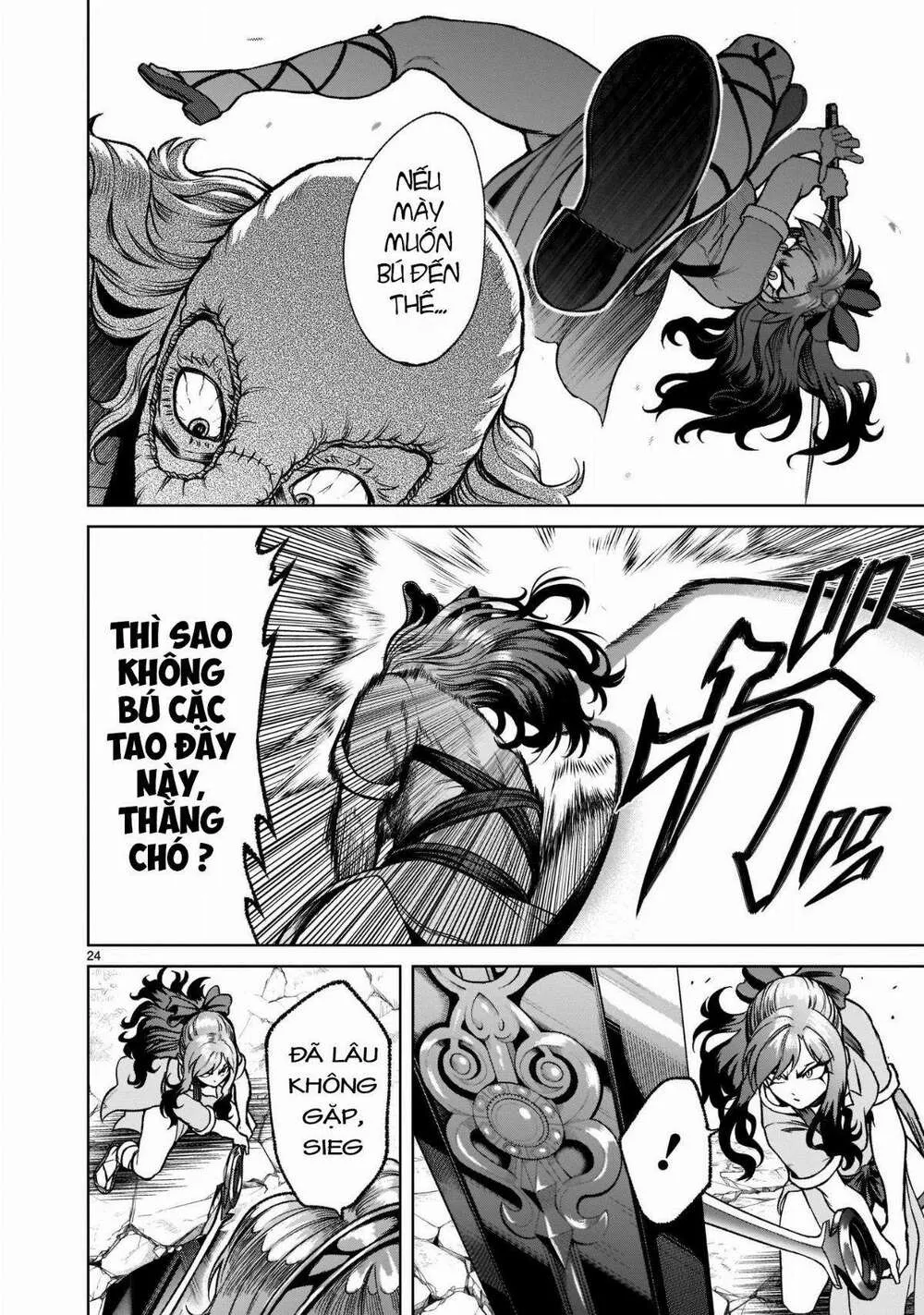 HentaiVN.net - Ảnh 26 - Đấu trường Hoa hồng [Rosengarten Saga; Rozengaten Saga; Rosen Garten Saga] - Chap 24: Sữa mẹ ～Der Herrscher
