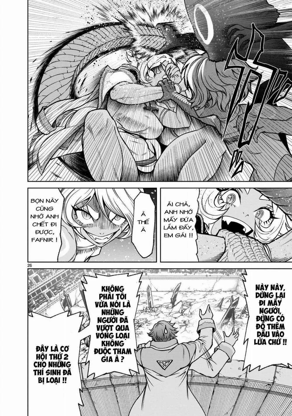 HentaiVN.net - Ảnh 28 - Đấu trường Hoa hồng [Rosengarten Saga; Rozengaten Saga; Rosen Garten Saga] - Chap 24: Sữa mẹ ～Der Herrscher