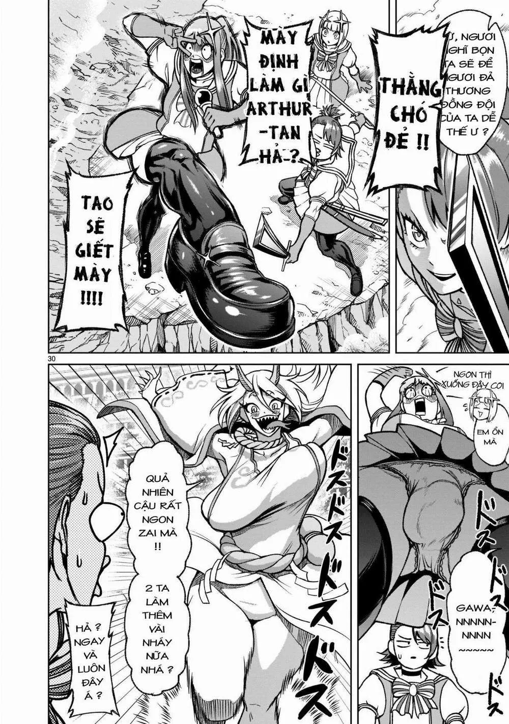 HentaiVN.net - Ảnh 32 - Đấu trường Hoa hồng [Rosengarten Saga; Rozengaten Saga; Rosen Garten Saga] - Chap 24: Sữa mẹ ～Der Herrscher