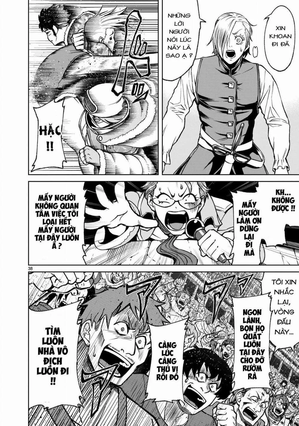 HentaiVN.net - Ảnh 39 - Đấu trường Hoa hồng [Rosengarten Saga; Rozengaten Saga; Rosen Garten Saga] - Chap 24: Sữa mẹ ～Der Herrscher