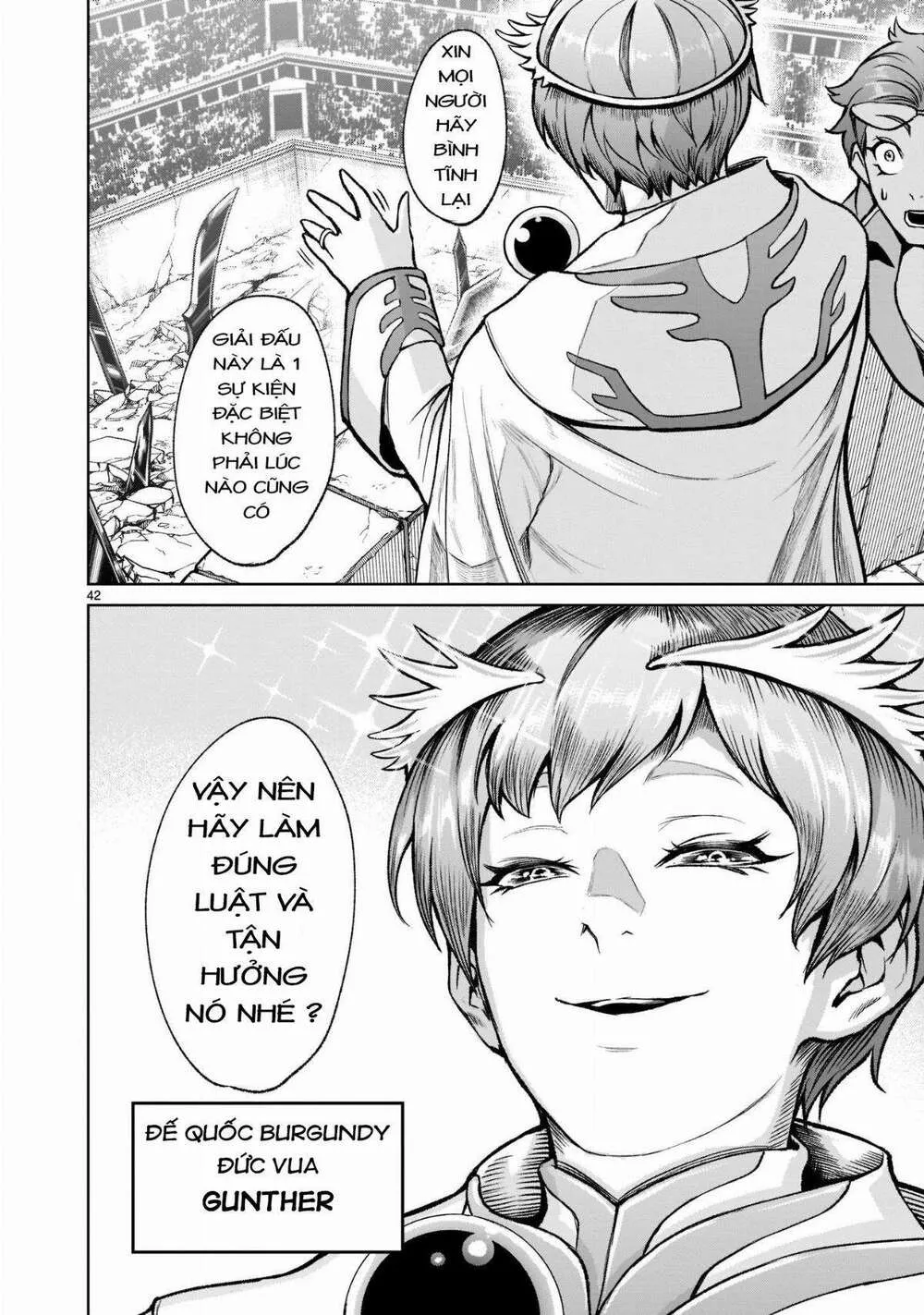 HentaiVN.net - Ảnh 43 - Đấu trường Hoa hồng [Rosengarten Saga; Rozengaten Saga; Rosen Garten Saga] - Chap 24: Sữa mẹ ～Der Herrscher