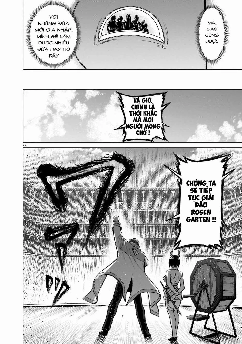 HentaiVN.net - Ảnh 24 - Đấu trường Hoa hồng [Rosengarten Saga; Rozengaten Saga; Rosen Garten Saga] - Chap 25: Trận chiến chính ～Lotterie～