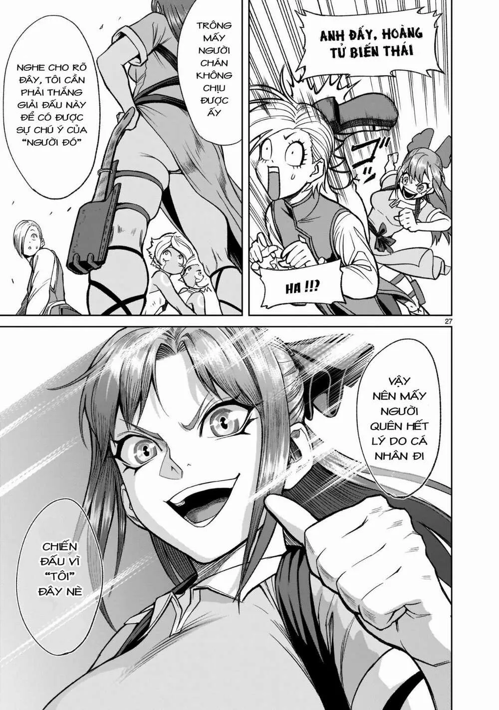 HentaiVN.net - Ảnh 29 - Đấu trường Hoa hồng [Rosengarten Saga; Rozengaten Saga; Rosen Garten Saga] - Chap 25: Trận chiến chính ～Lotterie～