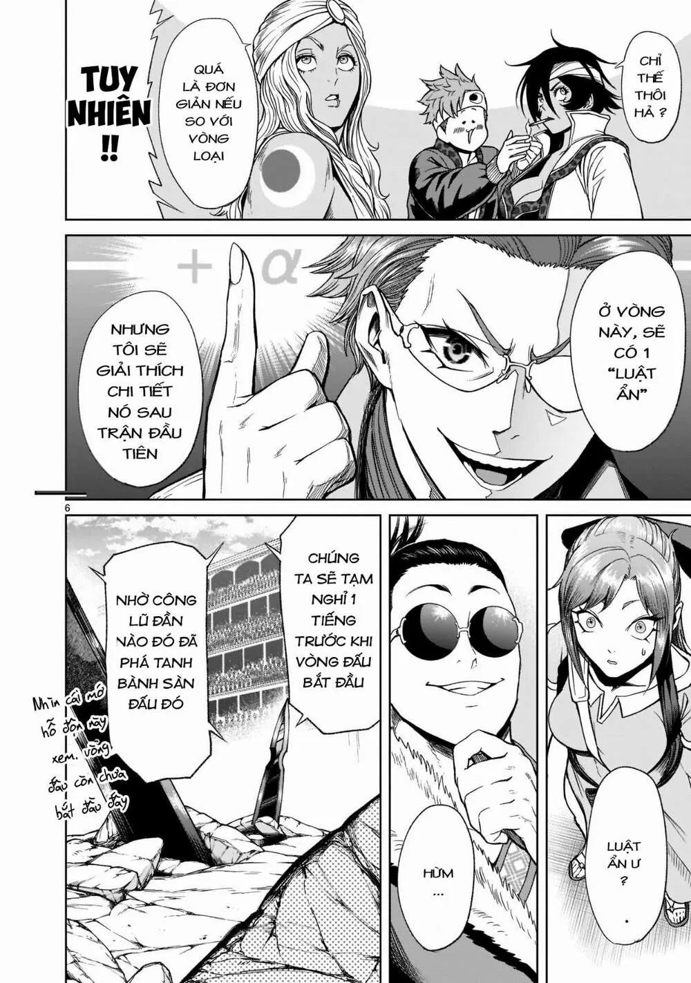 HentaiVN.net - Ảnh 8 - Đấu trường Hoa hồng [Rosengarten Saga; Rozengaten Saga; Rosen Garten Saga] - Chap 25: Trận chiến chính ～Lotterie～
