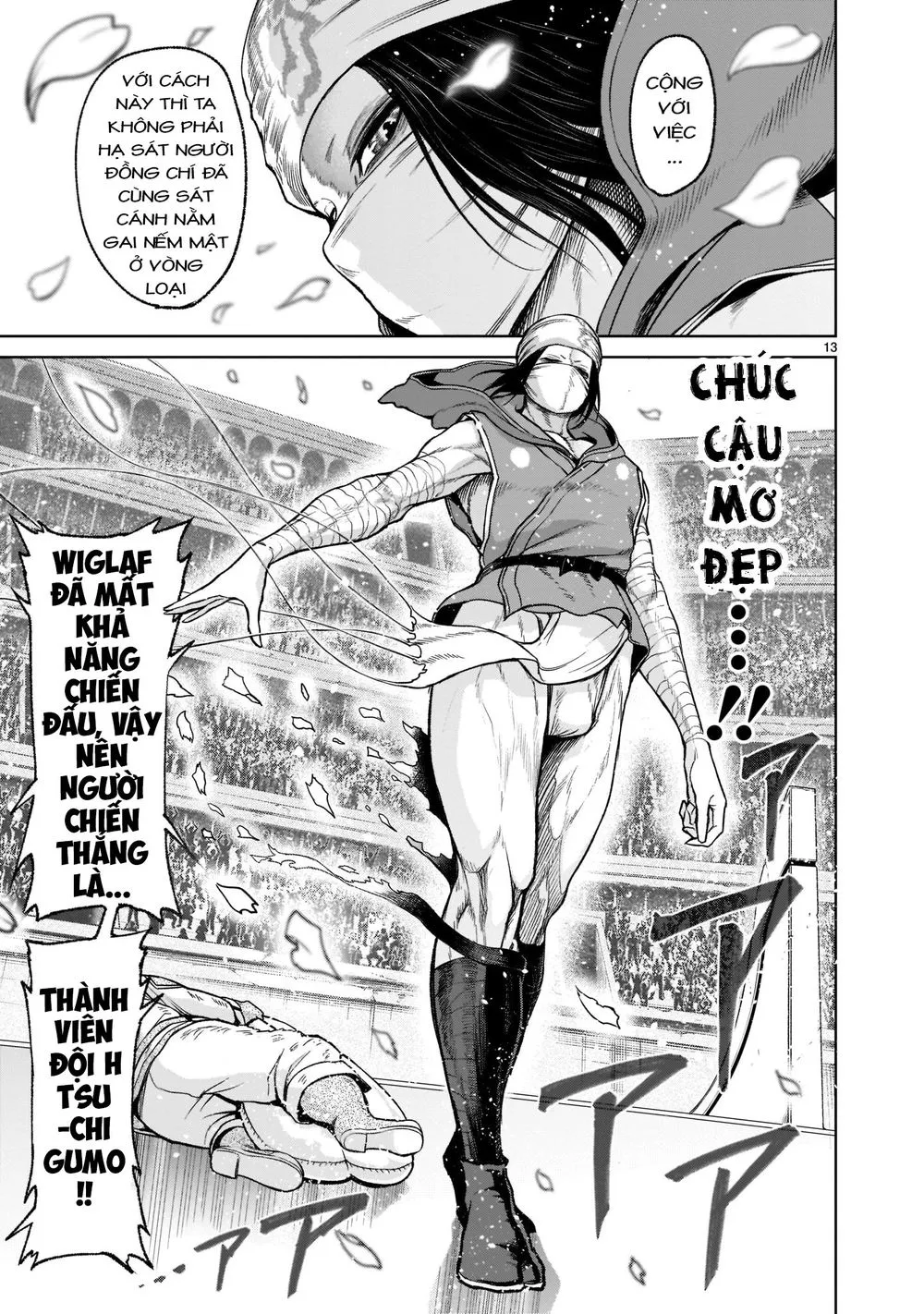 HentaiVN.net - Ảnh 15 - Đấu trường Hoa hồng [Rosengarten Saga; Rozengaten Saga; Rosen Garten Saga] - Chap 26: Thánh kiếm ～Sexschwert～