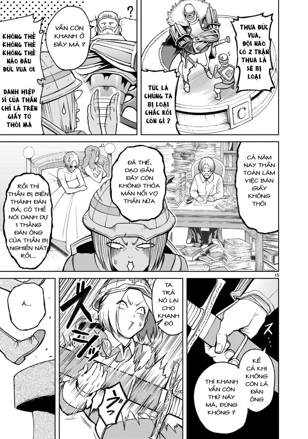 HentaiVN.net - Ảnh 17 - Đấu trường Hoa hồng [Rosengarten Saga; Rozengaten Saga; Rosen Garten Saga] - Chap 26: Thánh kiếm ～Sexschwert～