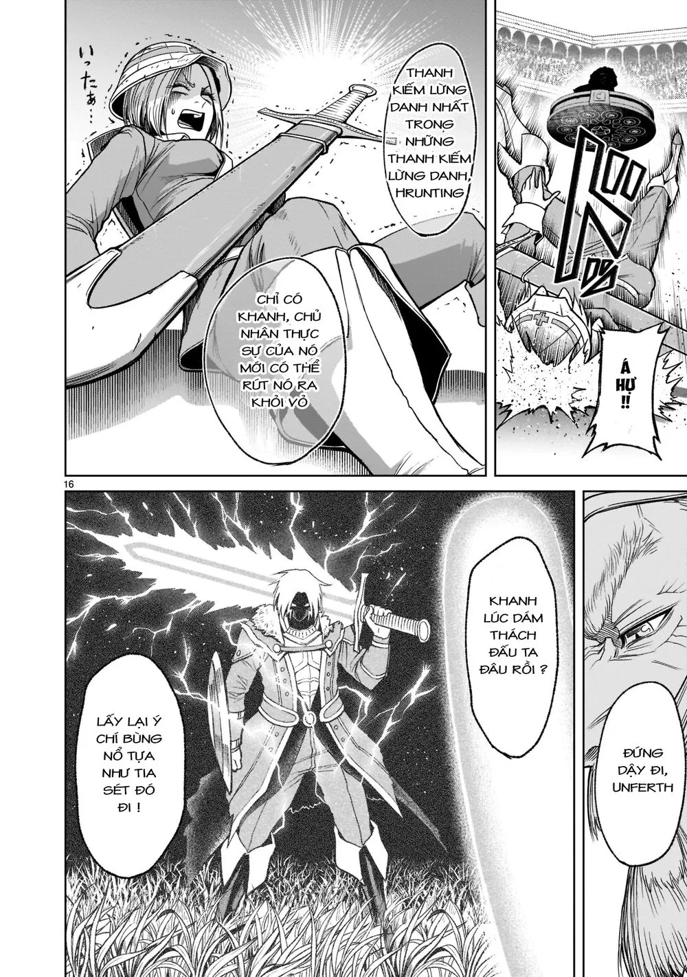 HentaiVN.net - Ảnh 18 - Đấu trường Hoa hồng [Rosengarten Saga; Rozengaten Saga; Rosen Garten Saga] - Chap 26: Thánh kiếm ～Sexschwert～