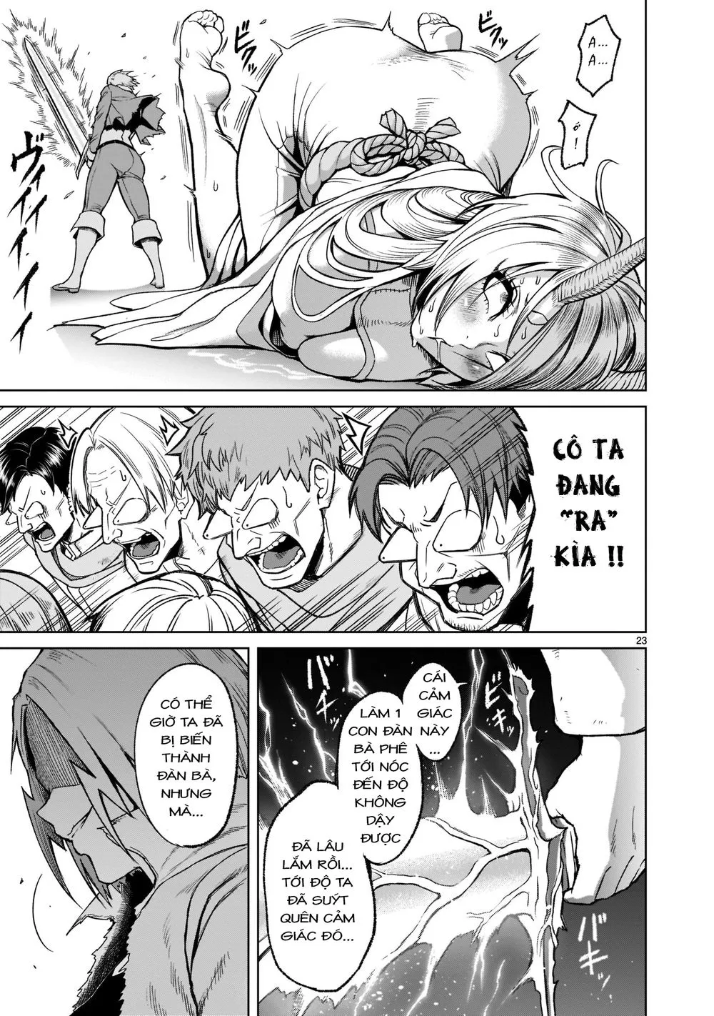 HentaiVN.net - Ảnh 25 - Đấu trường Hoa hồng [Rosengarten Saga; Rozengaten Saga; Rosen Garten Saga] - Chap 26: Thánh kiếm ～Sexschwert～