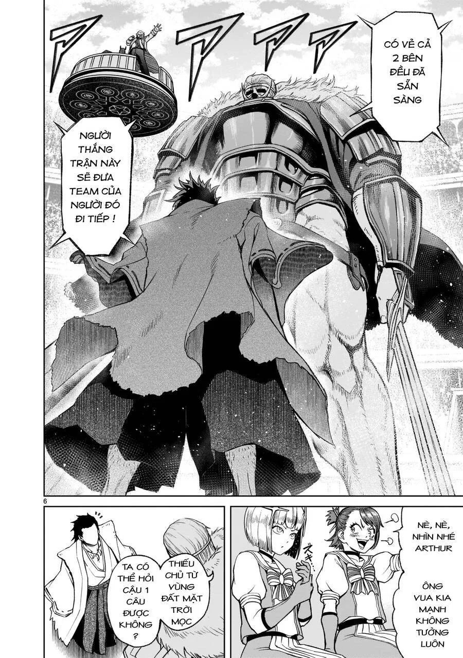 HentaiVN.net - Ảnh 8 - Đấu trường Hoa hồng [Rosengarten Saga; Rozengaten Saga; Rosen Garten Saga] - Chap 27: Thân mình làm kiếm ～Metamorphose～