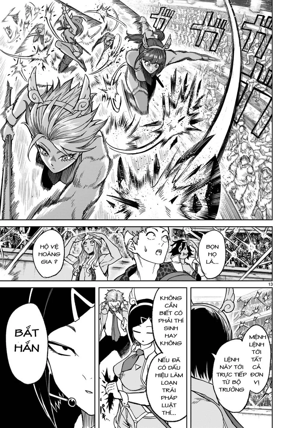 HentaiVN.net - Ảnh 13 - Đấu trường Hoa hồng [Rosengarten Saga; Rozengaten Saga; Rosen Garten Saga] - Chap 28: Đối diện ～Unterhose～