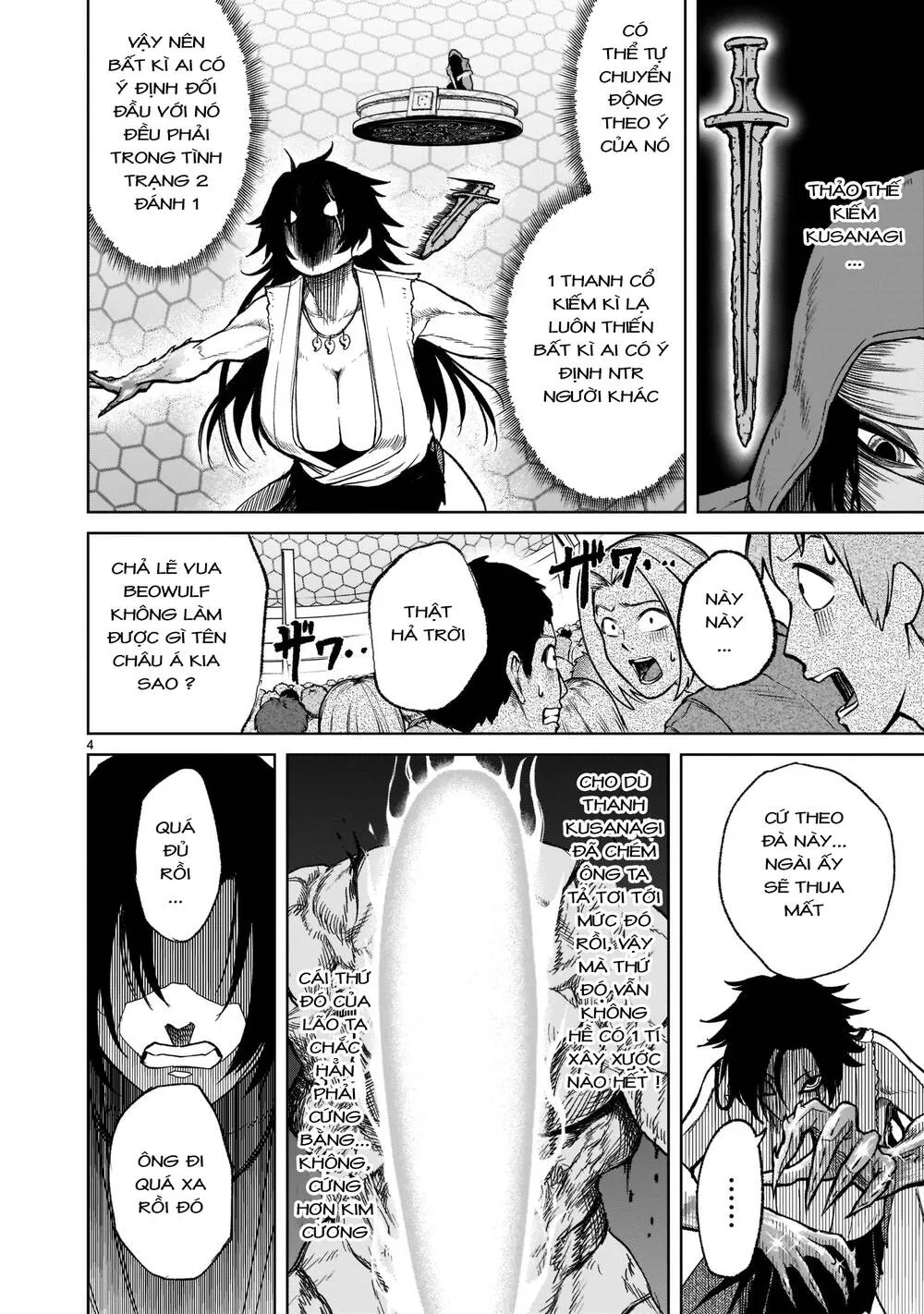 HentaiVN.net - Ảnh 4 - Đấu trường Hoa hồng [Rosengarten Saga; Rozengaten Saga; Rosen Garten Saga] - Chap 28: Đối diện ～Unterhose～