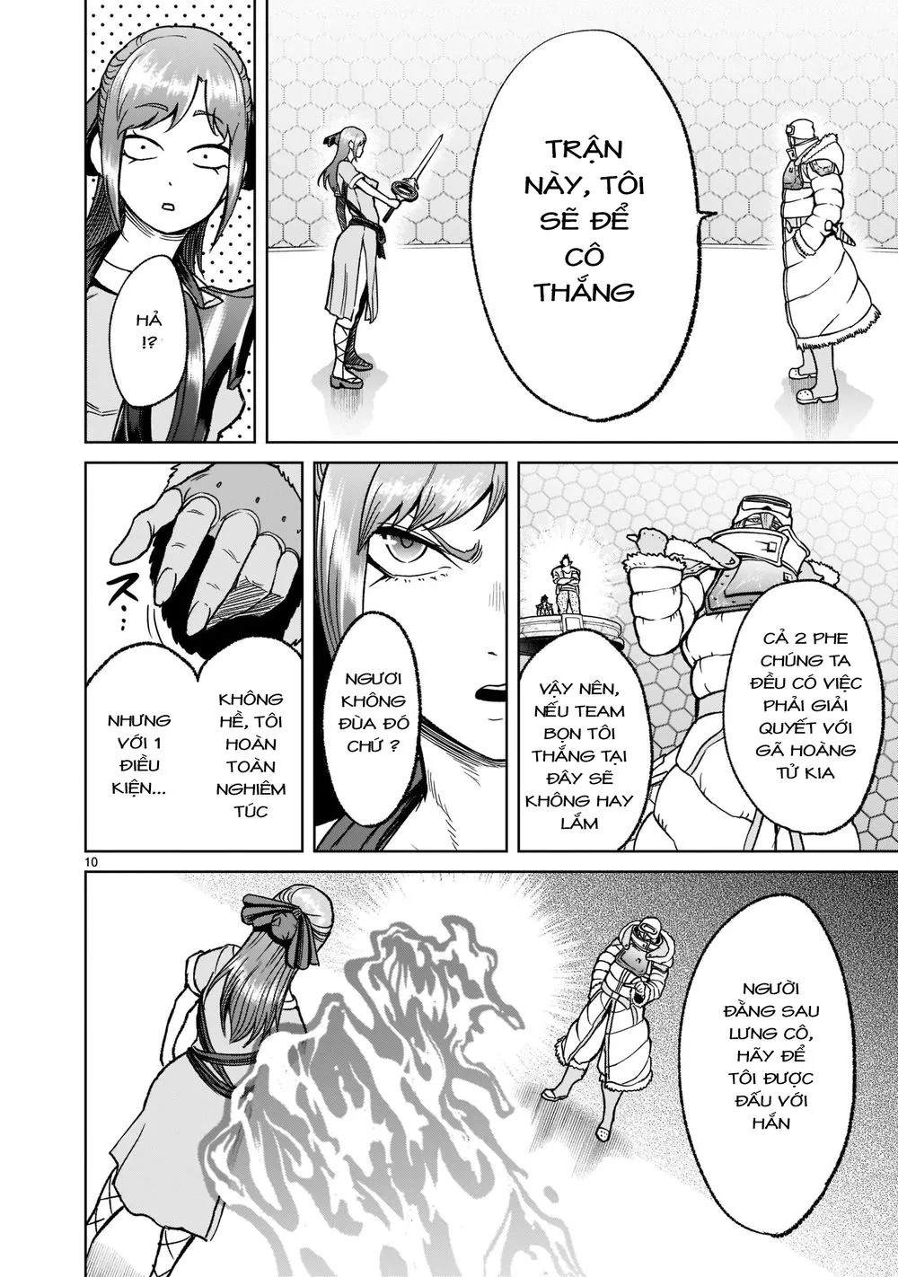 HentaiVN.net - Ảnh 10 - Đấu trường Hoa hồng [Rosengarten Saga; Rozengaten Saga; Rosen Garten Saga] - Chap 30: Bất bại ～Jungfräulichkeit～