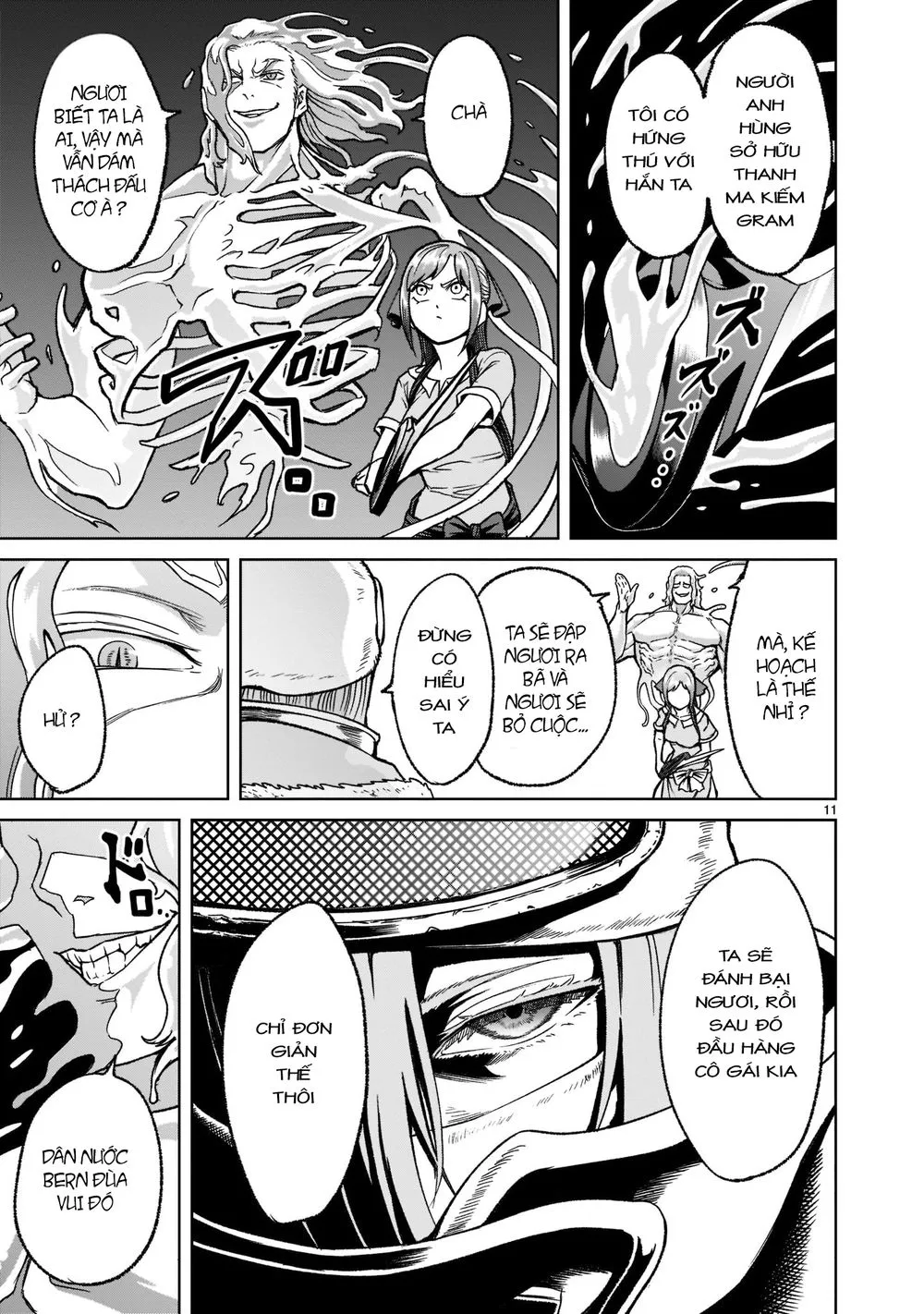 HentaiVN.net - Ảnh 11 - Đấu trường Hoa hồng [Rosengarten Saga; Rozengaten Saga; Rosen Garten Saga] - Chap 30: Bất bại ～Jungfräulichkeit～