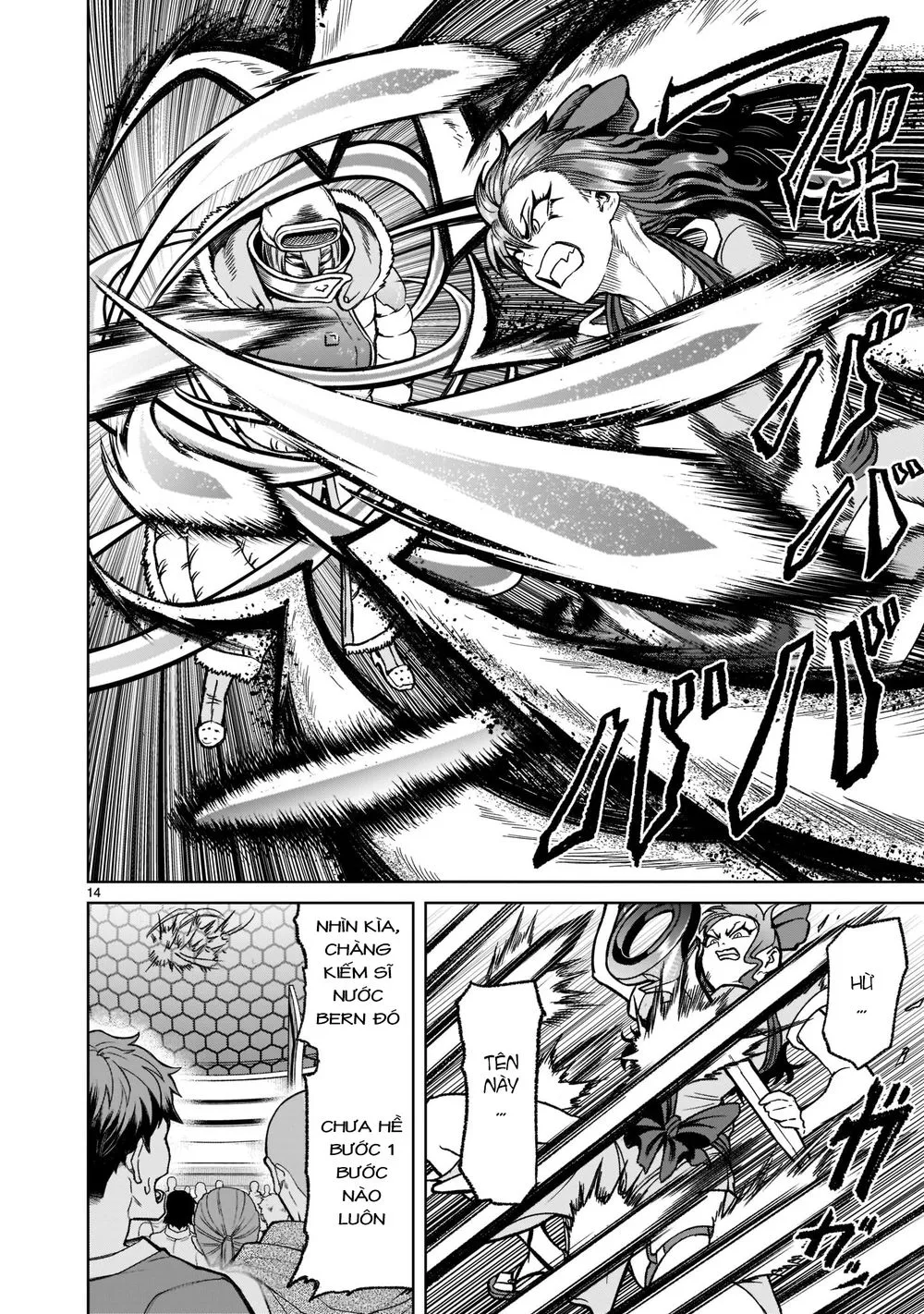 HentaiVN.net - Ảnh 14 - Đấu trường Hoa hồng [Rosengarten Saga; Rozengaten Saga; Rosen Garten Saga] - Chap 30: Bất bại ～Jungfräulichkeit～