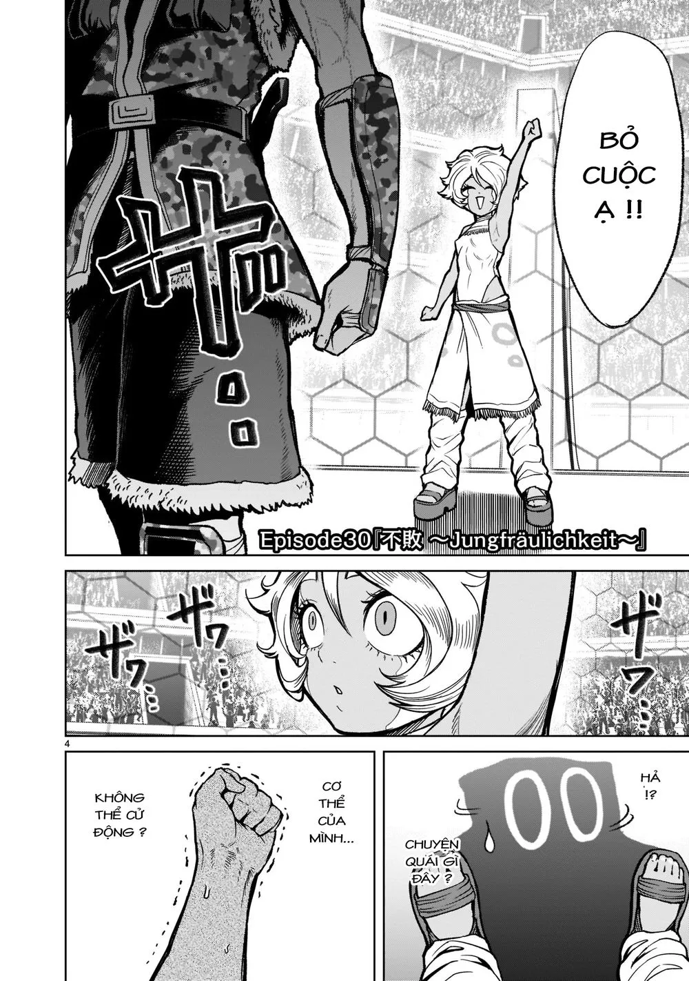 HentaiVN.net - Ảnh 4 - Đấu trường Hoa hồng [Rosengarten Saga; Rozengaten Saga; Rosen Garten Saga] - Chap 30: Bất bại ～Jungfräulichkeit～