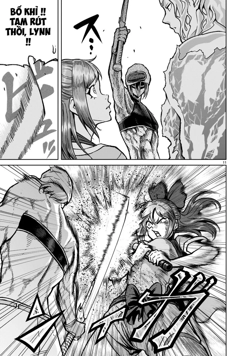 HentaiVN.net - Ảnh 11 - Đấu trường Hoa hồng [Rosengarten Saga; Rozengaten Saga; Rosen Garten Saga] - Chap 31: Tay mơ ～Einfrieren～