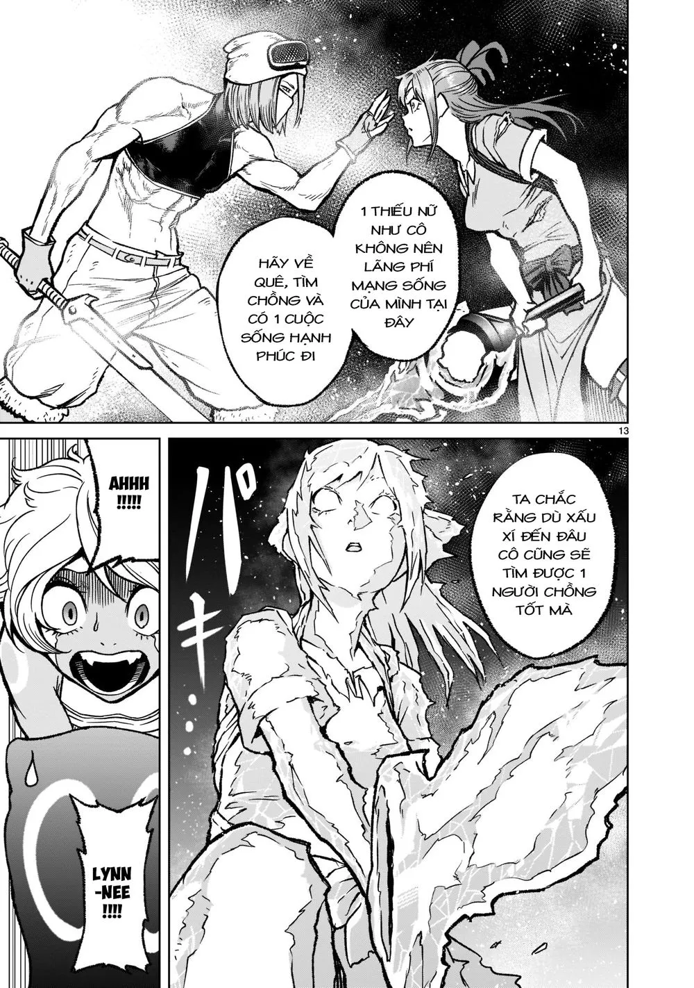HentaiVN.net - Ảnh 13 - Đấu trường Hoa hồng [Rosengarten Saga; Rozengaten Saga; Rosen Garten Saga] - Chap 31: Tay mơ ～Einfrieren～
