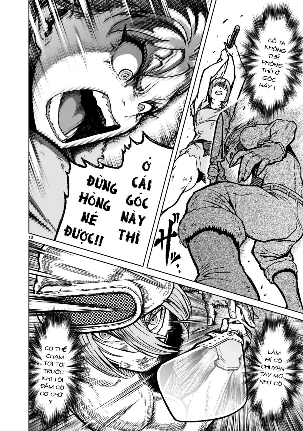HentaiVN.net - Ảnh 18 - Đấu trường Hoa hồng [Rosengarten Saga; Rozengaten Saga; Rosen Garten Saga] - Chap 31: Tay mơ ～Einfrieren～