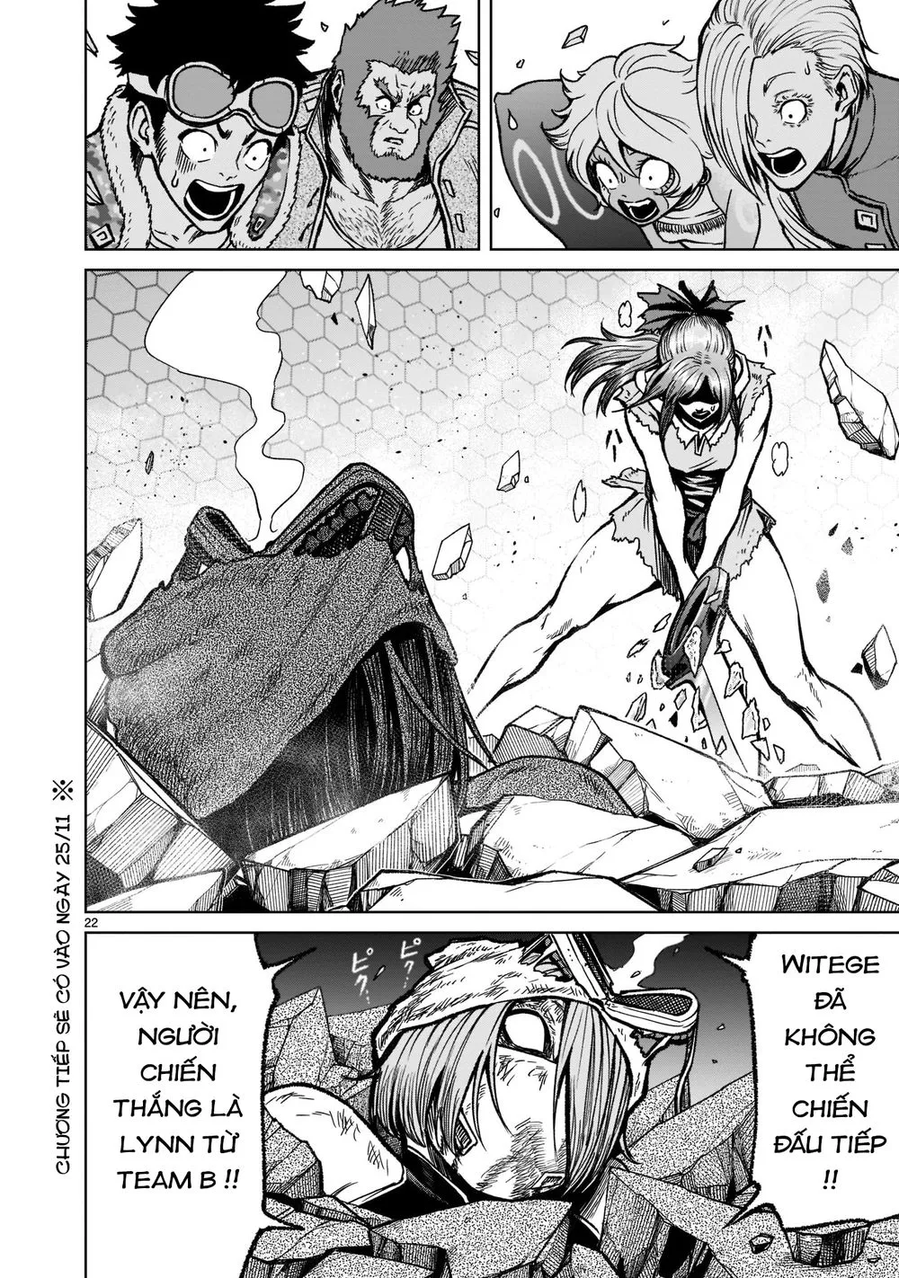 HentaiVN.net - Ảnh 22 - Đấu trường Hoa hồng [Rosengarten Saga; Rozengaten Saga; Rosen Garten Saga] - Chap 31: Tay mơ ～Einfrieren～