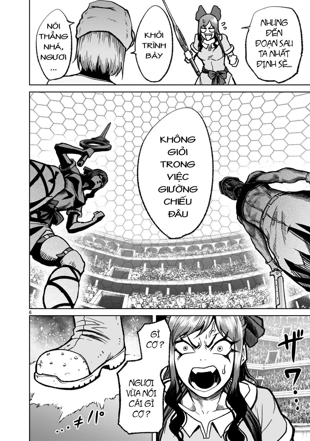 HentaiVN.net - Ảnh 6 - Đấu trường Hoa hồng [Rosengarten Saga; Rozengaten Saga; Rosen Garten Saga] - Chap 31: Tay mơ ～Einfrieren～