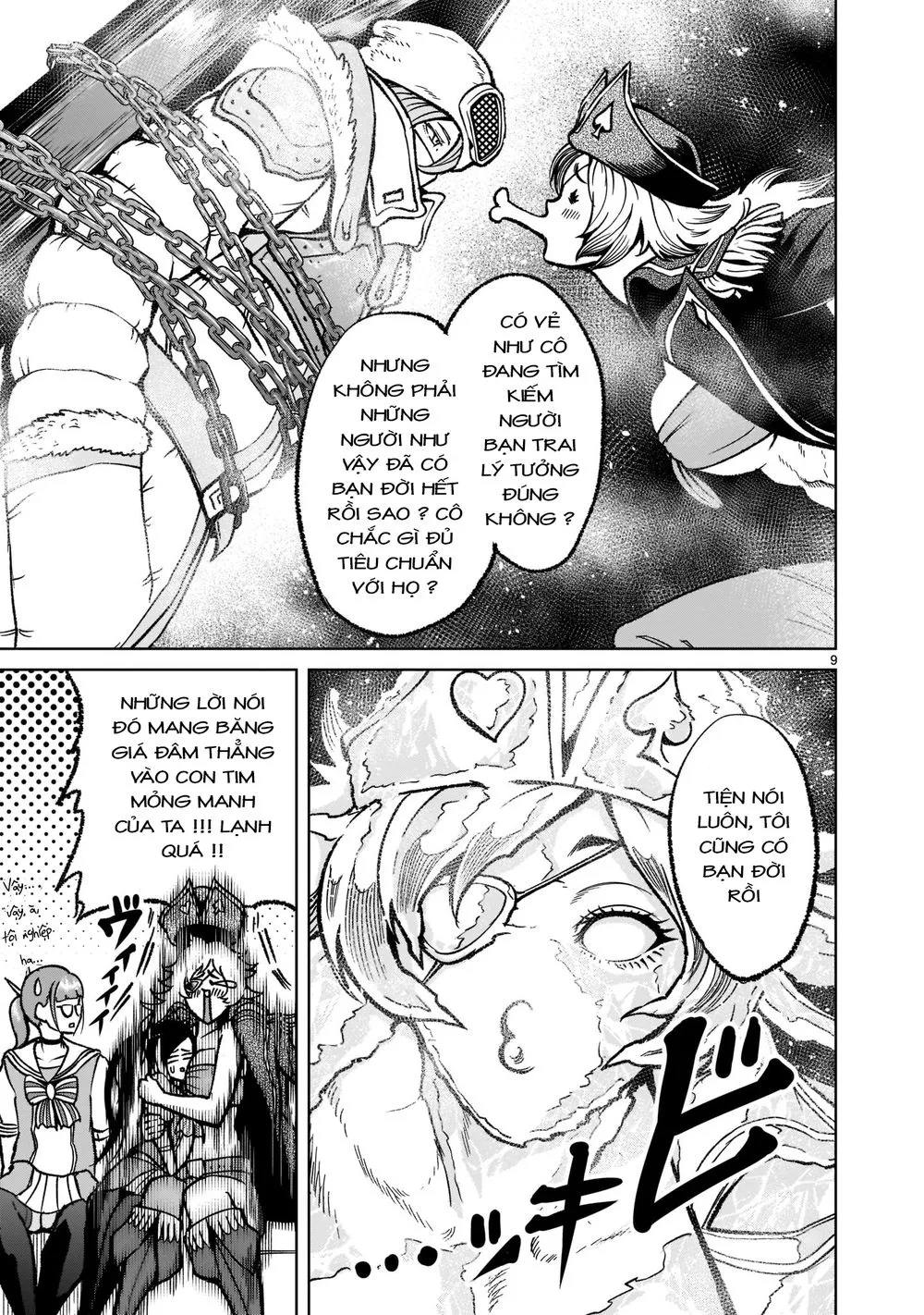 HentaiVN.net - Ảnh 9 - Đấu trường Hoa hồng [Rosengarten Saga; Rozengaten Saga; Rosen Garten Saga] - Chap 31: Tay mơ ～Einfrieren～