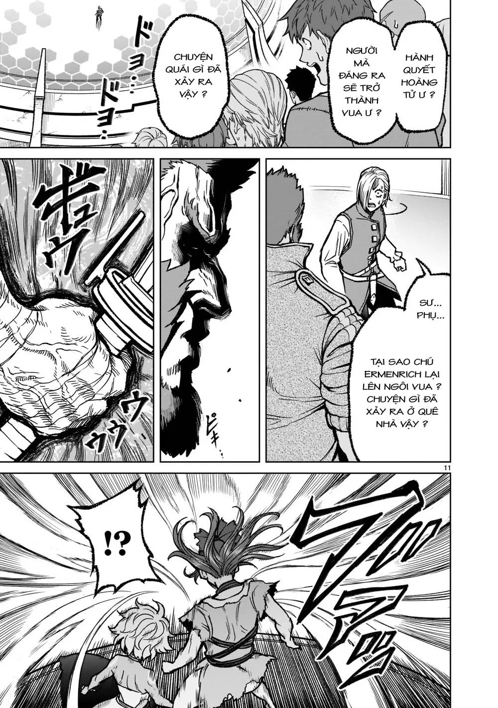 HentaiVN.net - Ảnh 11 - Đấu trường Hoa hồng [Rosengarten Saga; Rozengaten Saga; Rosen Garten Saga] - Chap 32: Tự do ～Mull～