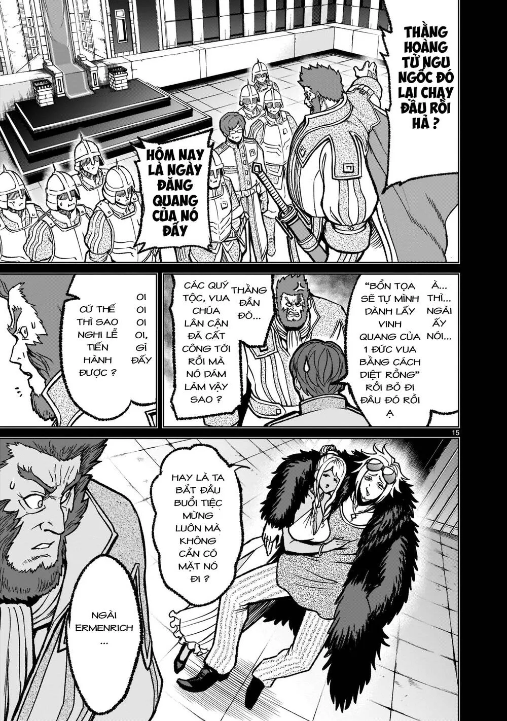 HentaiVN.net - Ảnh 15 - Đấu trường Hoa hồng [Rosengarten Saga; Rozengaten Saga; Rosen Garten Saga] - Chap 32: Tự do ～Mull～