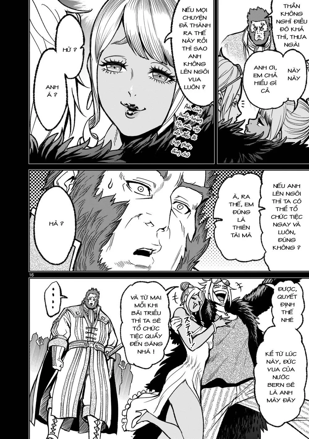 HentaiVN.net - Ảnh 16 - Đấu trường Hoa hồng [Rosengarten Saga; Rozengaten Saga; Rosen Garten Saga] - Chap 32: Tự do ～Mull～