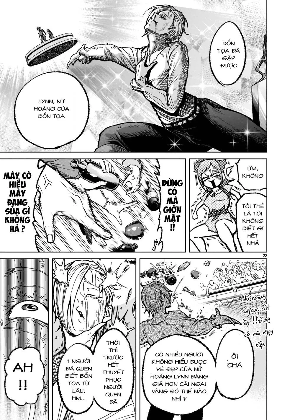 HentaiVN.net - Ảnh 23 - Đấu trường Hoa hồng [Rosengarten Saga; Rozengaten Saga; Rosen Garten Saga] - Chap 32: Tự do ～Mull～