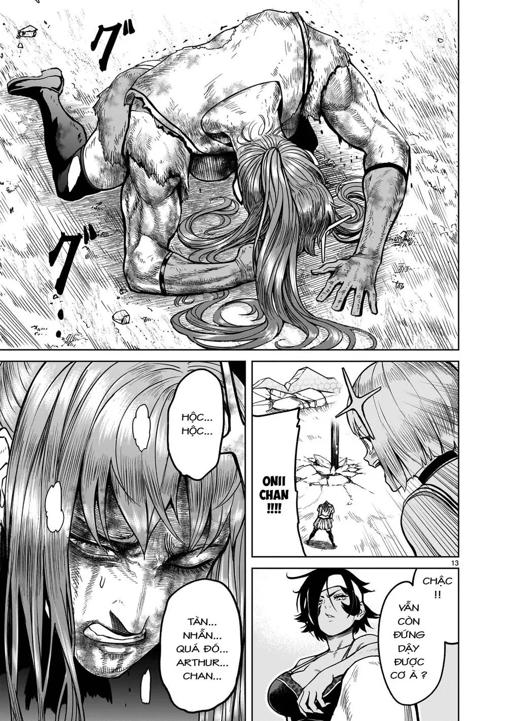 HentaiVN.net - Ảnh 12 - Đấu trường Hoa hồng [Rosengarten Saga; Rozengaten Saga; Rosen Garten Saga] - Chap 35: Hình dạng thật ～Wunsch～