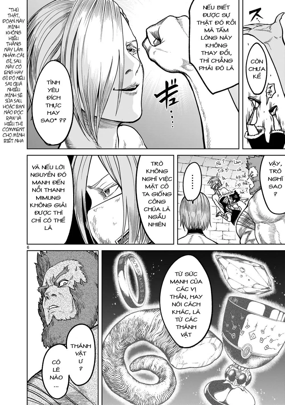 HentaiVN.net - Ảnh 5 - Đấu trường Hoa hồng [Rosengarten Saga; Rozengaten Saga; Rosen Garten Saga] - Chap 35: Hình dạng thật ～Wunsch～