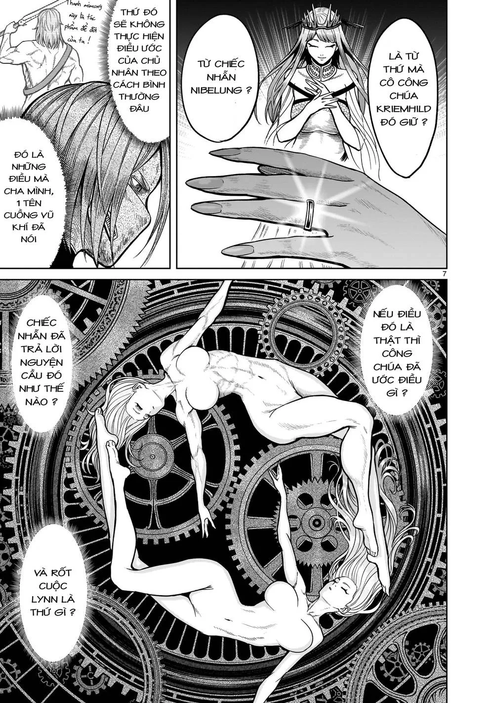 HentaiVN.net - Ảnh 6 - Đấu trường Hoa hồng [Rosengarten Saga; Rozengaten Saga; Rosen Garten Saga] - Chap 35: Hình dạng thật ～Wunsch～