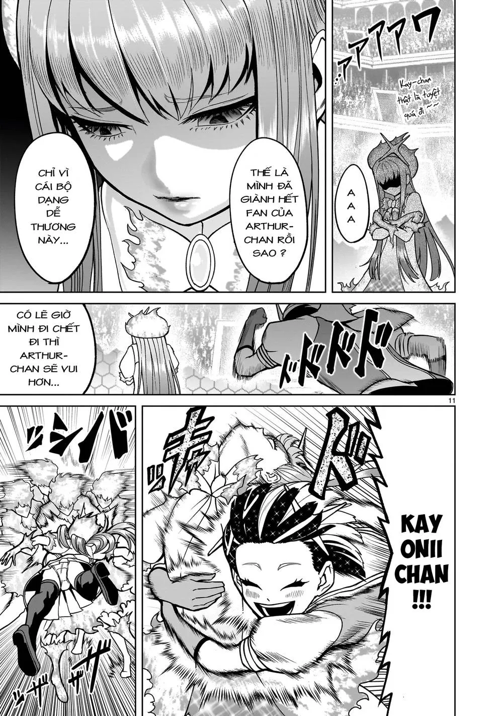 HentaiVN.net - Ảnh 11 - Đấu trường Hoa hồng [Rosengarten Saga; Rozengaten Saga; Rosen Garten Saga] - Chap 36: Khoa học ～K～